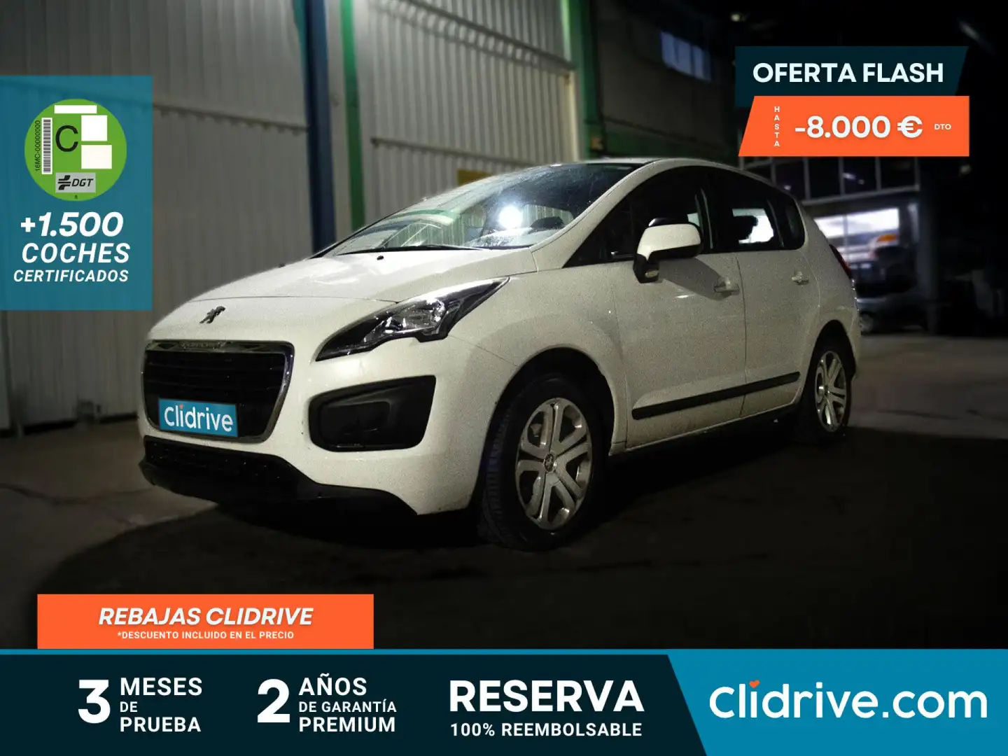 Peugeot 3008 1.2 PureTech S&S Style 130 Blanco - 1