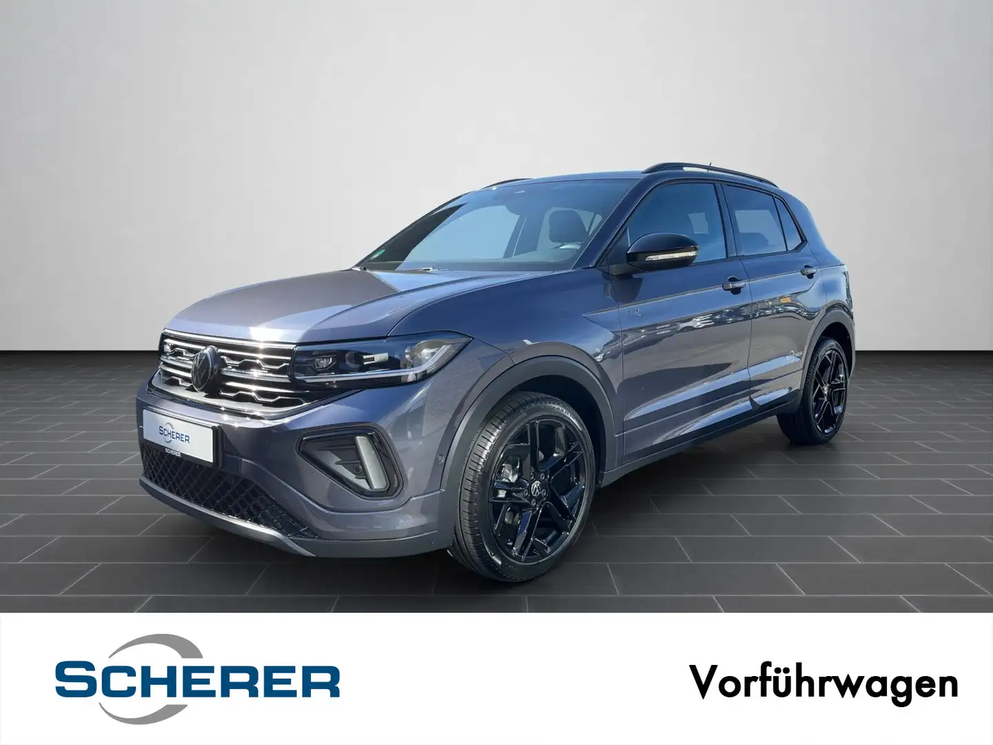 Volkswagen T-Cross R-Line 1.5 l TSI /7-Gang-DSG/AHK/RFK/BLA Grau - 1