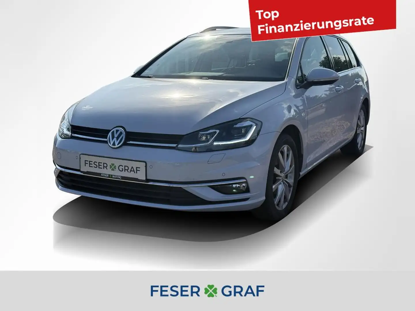 Volkswagen Golf VII Variant 1.4 TSI Highline Pano/AHK/Standhz/ACC/ Silber - 1