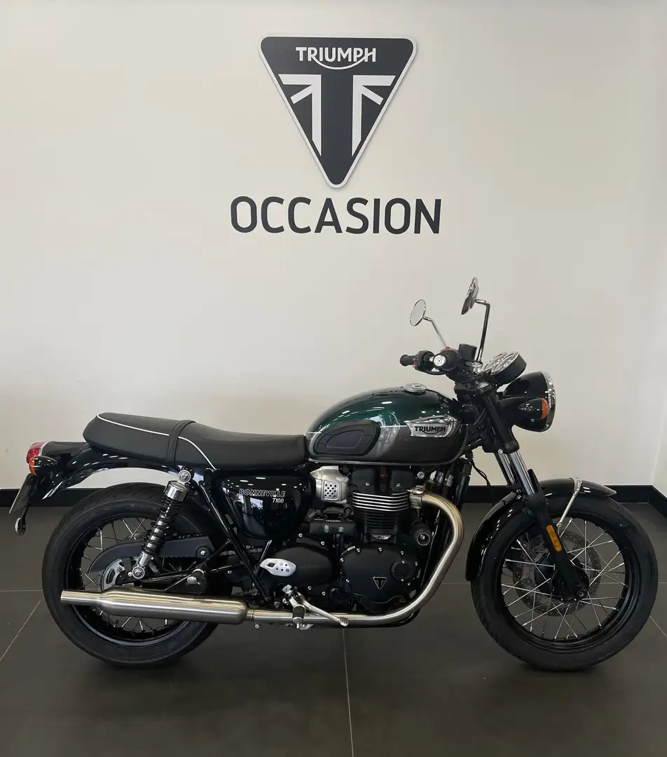 Triumph Bonneville T100 Zöld - 1
