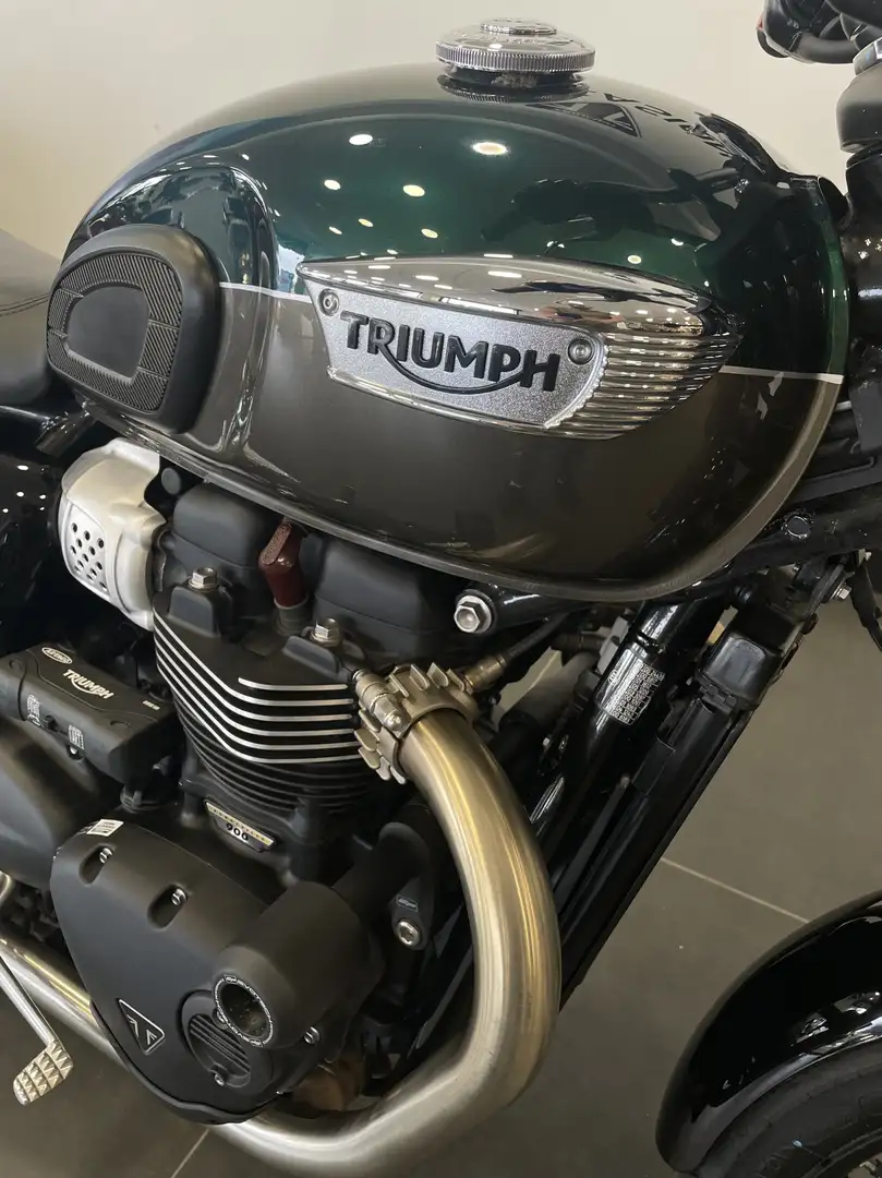 Triumph Bonneville T100 Zöld - 2