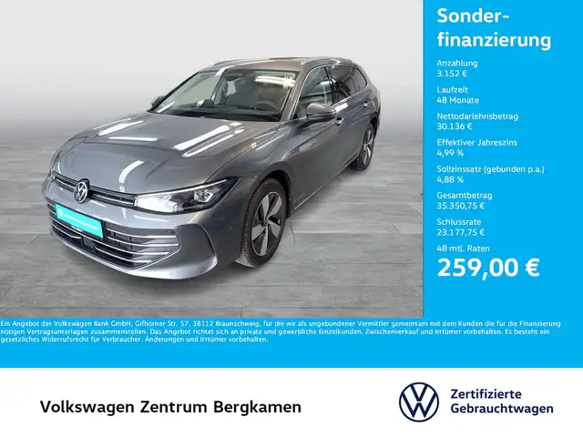 2026 Volkswagen Passat in Grey for sale