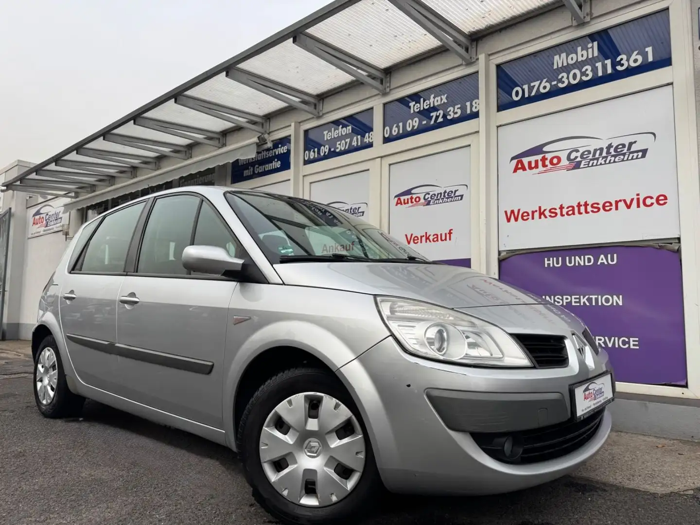 Renault Scenic II Avantage *Rentnerfzg*Navi*Klima*MFL* Argent - 1