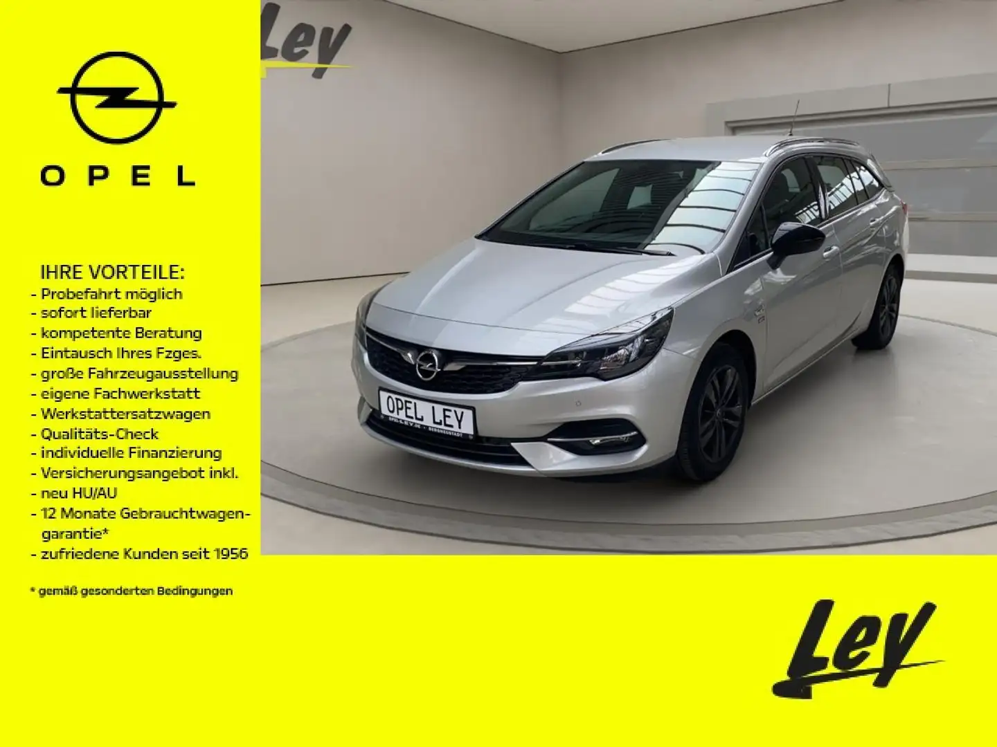 Opel Astra Opel 2020 Start/Stop Plateado - 1