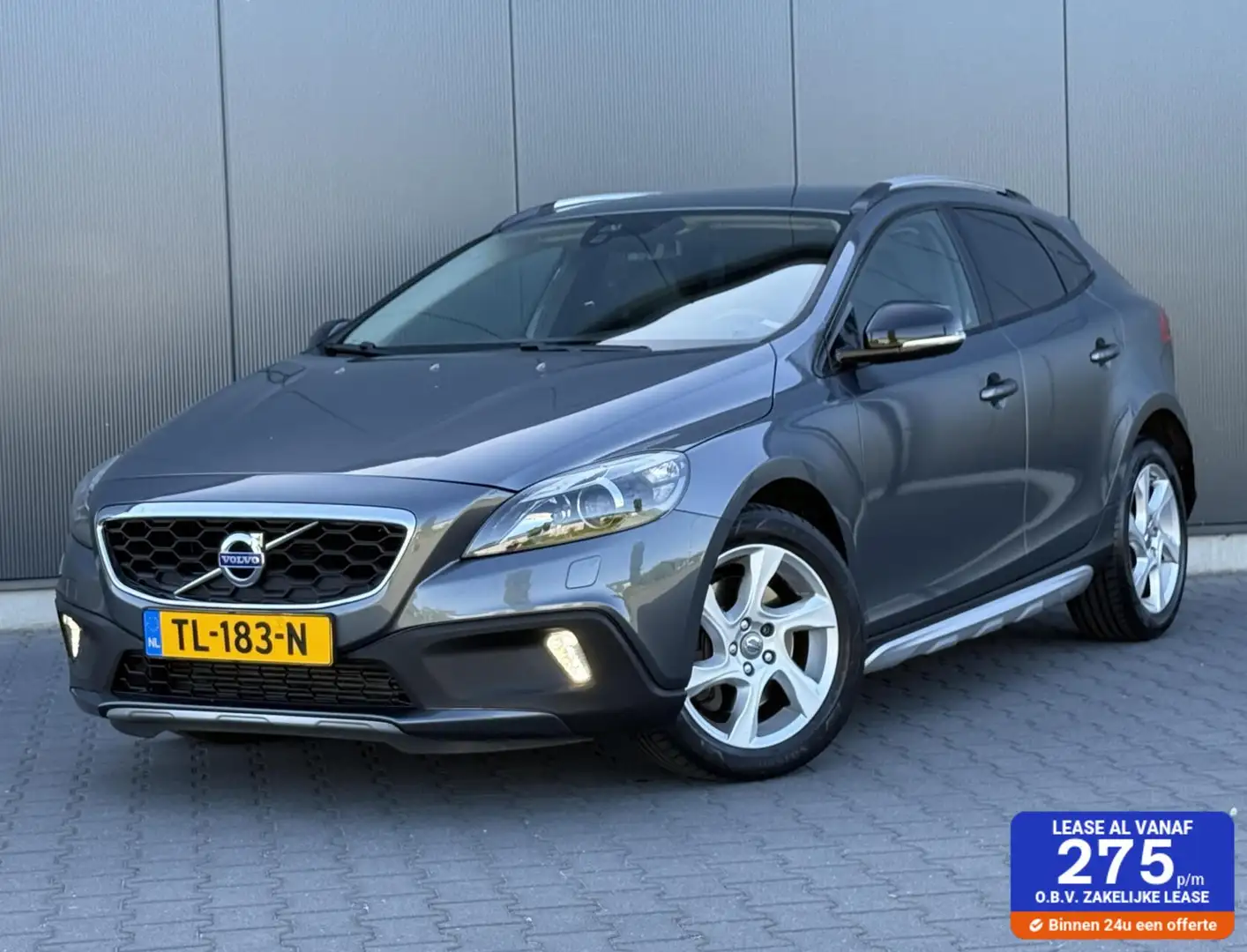 Volvo V40 Cross Country 2.5 T5 AWD Summum Leder - Xenon - 5 Cilinder - Uni Gris - 1