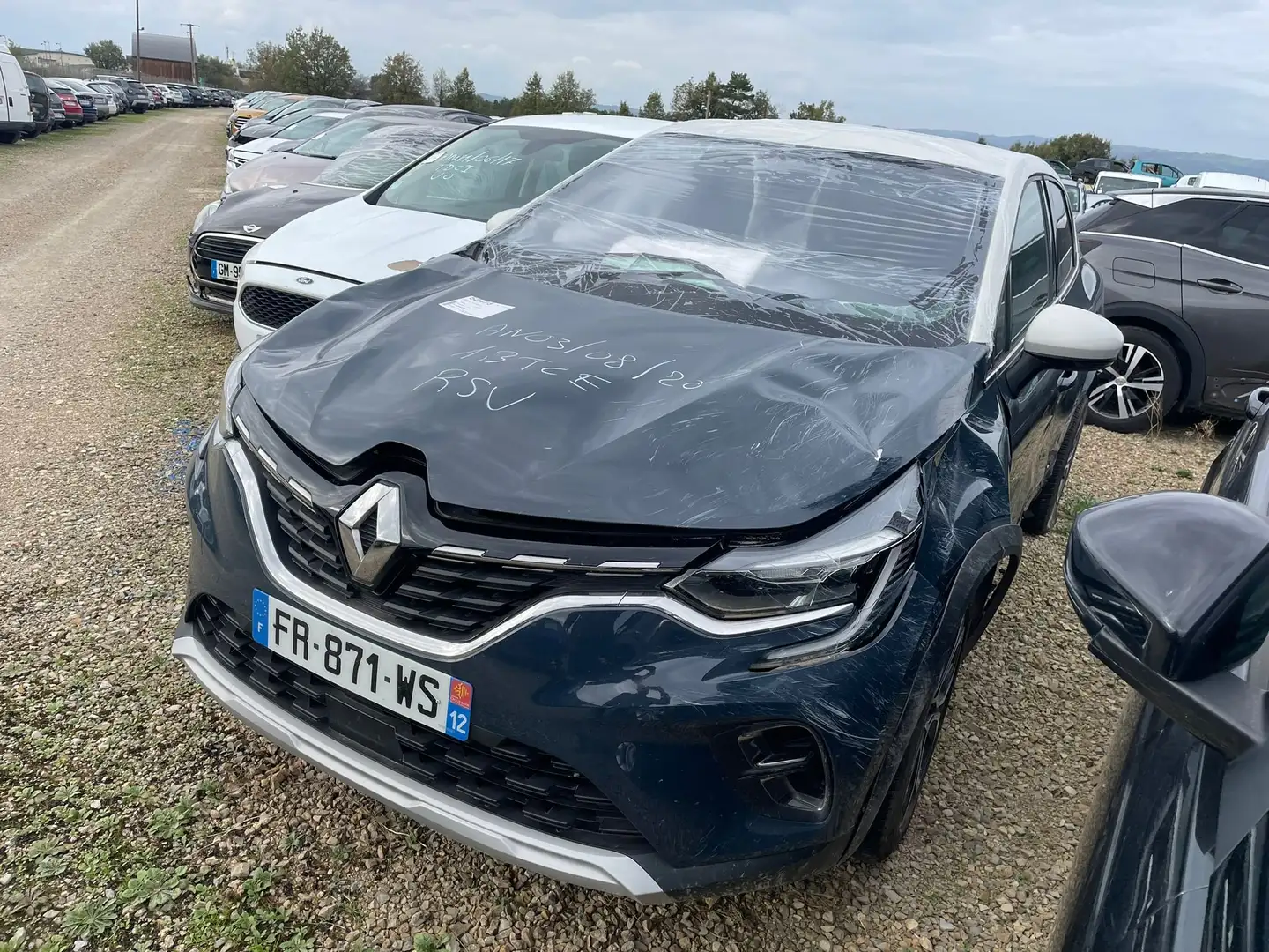 Renault Captur 1.3i TCe 130 Intens / FR871 Bleu - 2