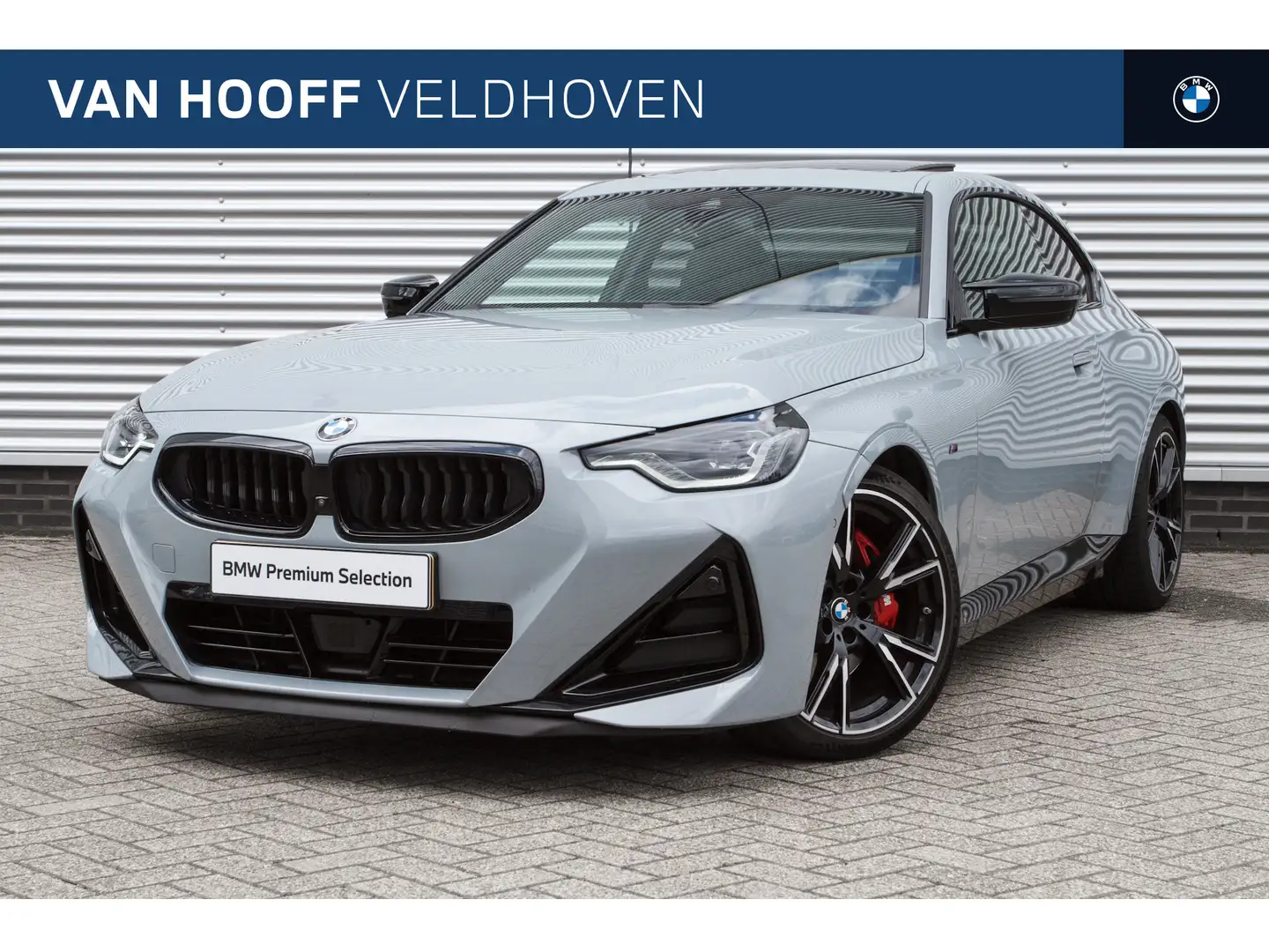 BMW 240 2 Serie Coupé M240i High Executive Automaat / Schu Grijs - 1