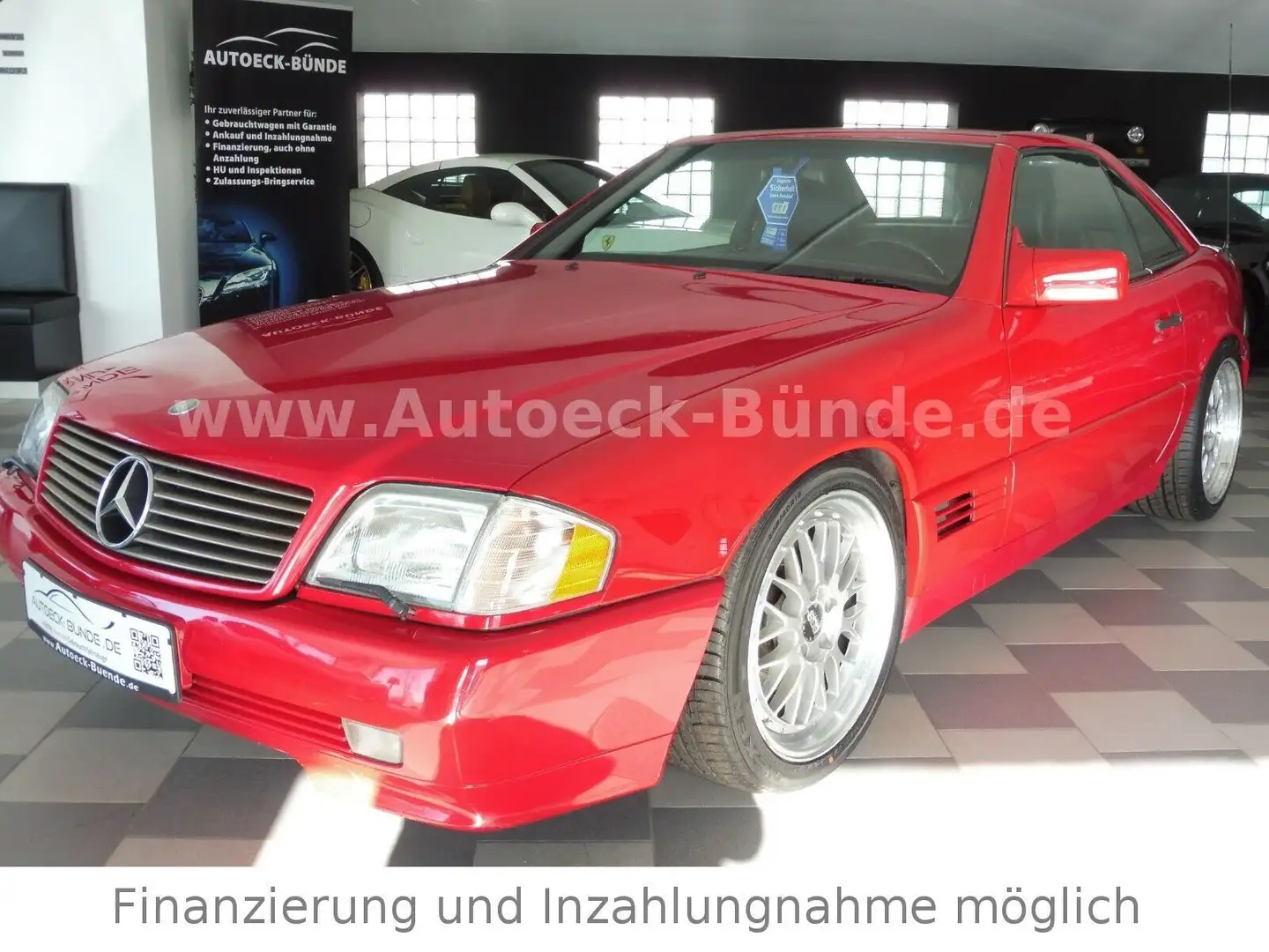 Mercedes-Benz SL 280 Rojo - 2
