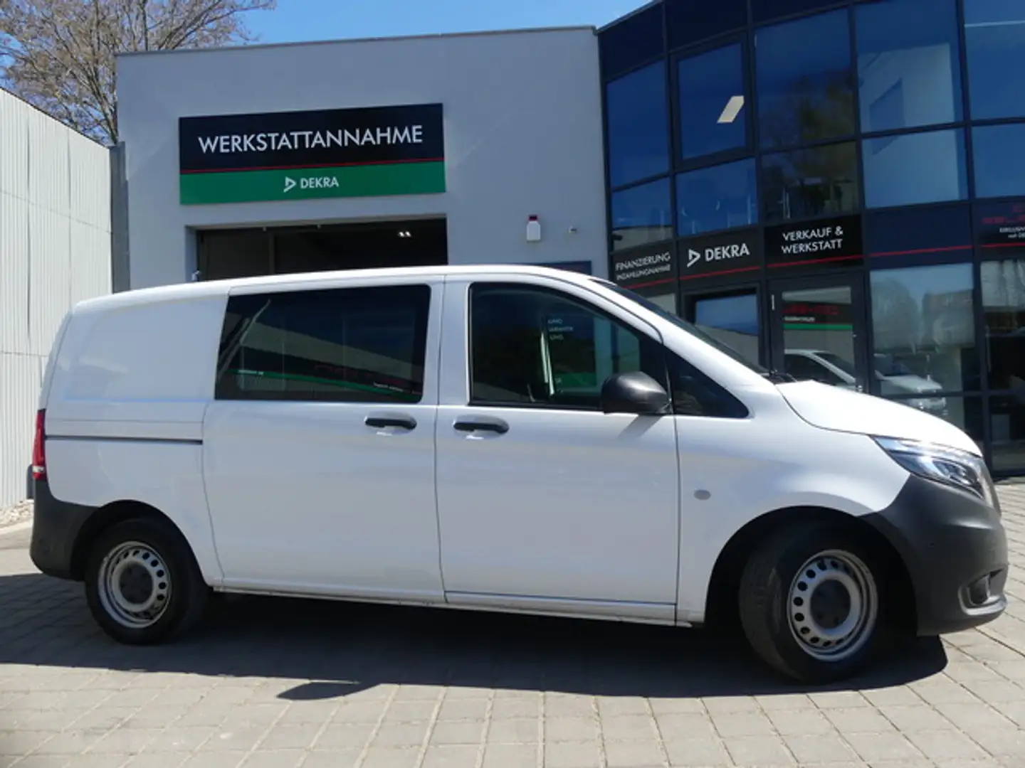 Mercedes-Benz Vito 114 CDI Kasten kompakt SORTIMO/LED/DAB/KAM Blanco - 1