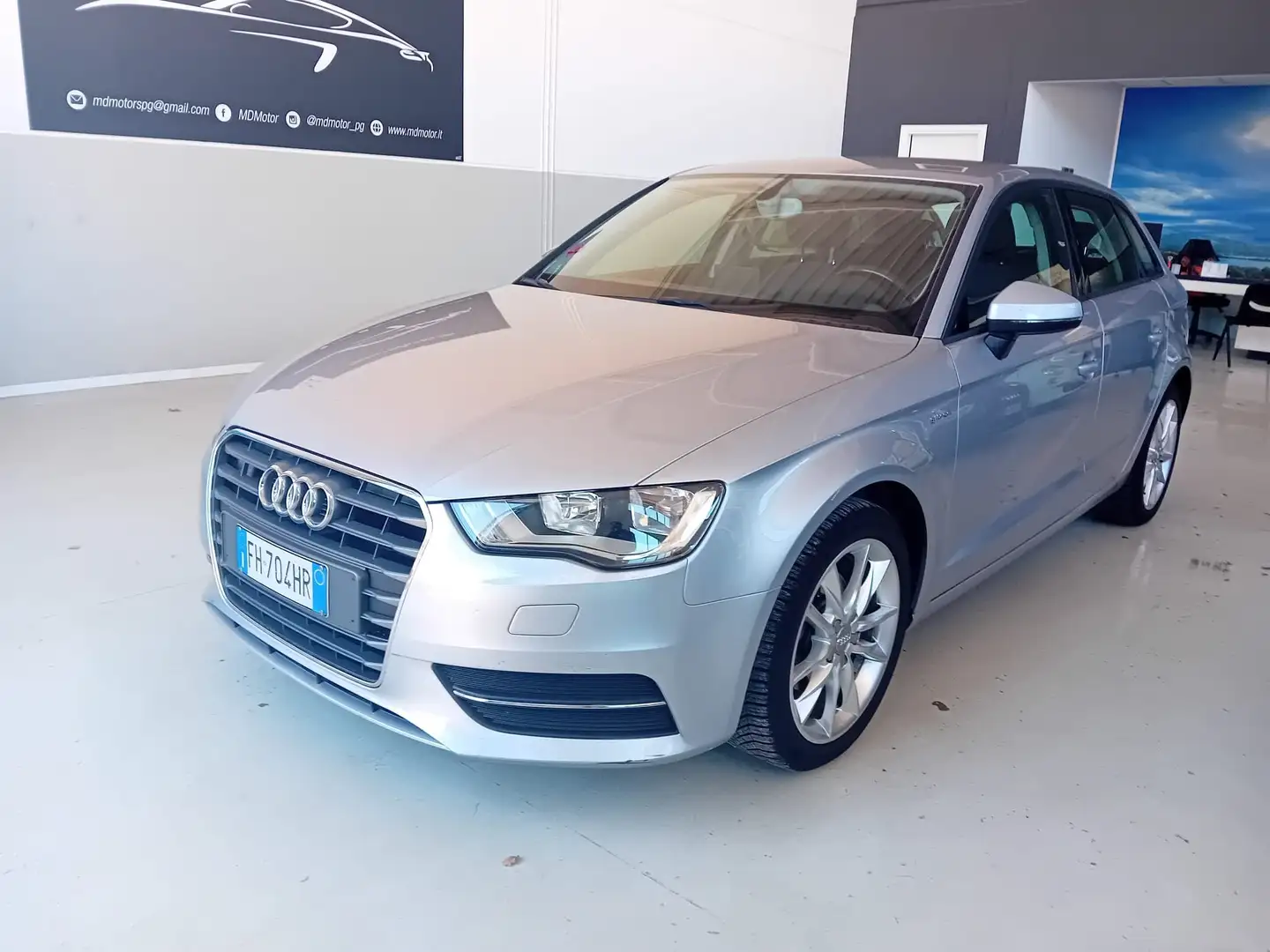Audi A3 A3 Sportback 1.4 g-tron Ambition Grigio - 1