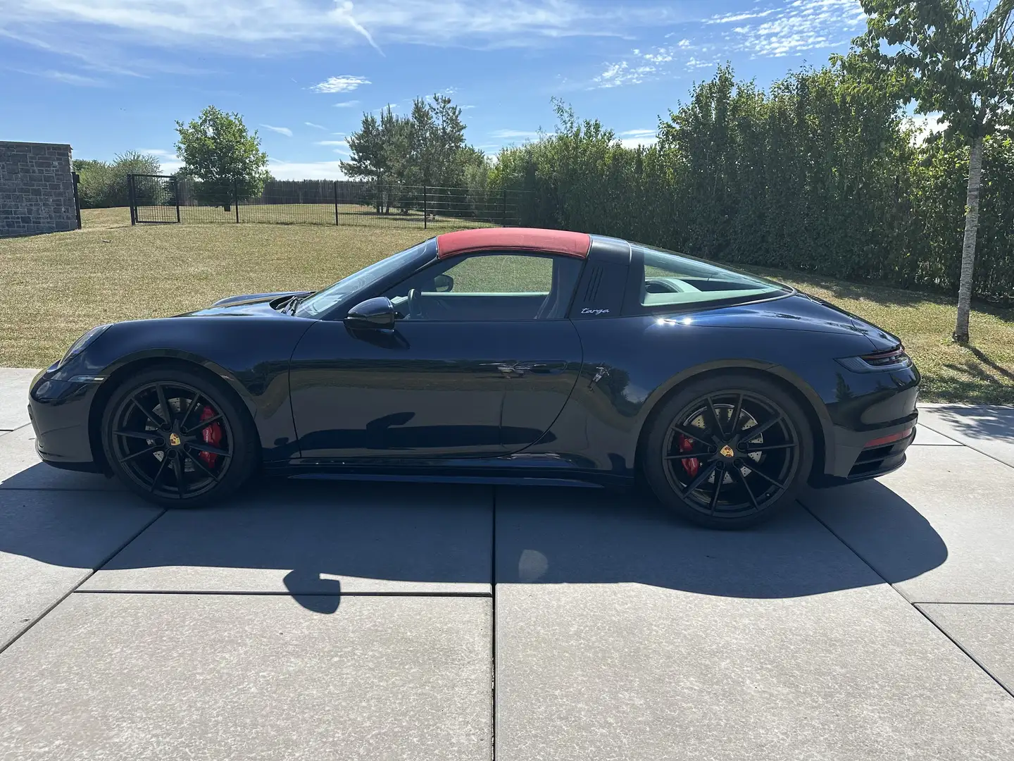 Porsche 911 Targa 4S ! 18.000 km! Config au top! Pas de TVA! Bleu - 1
