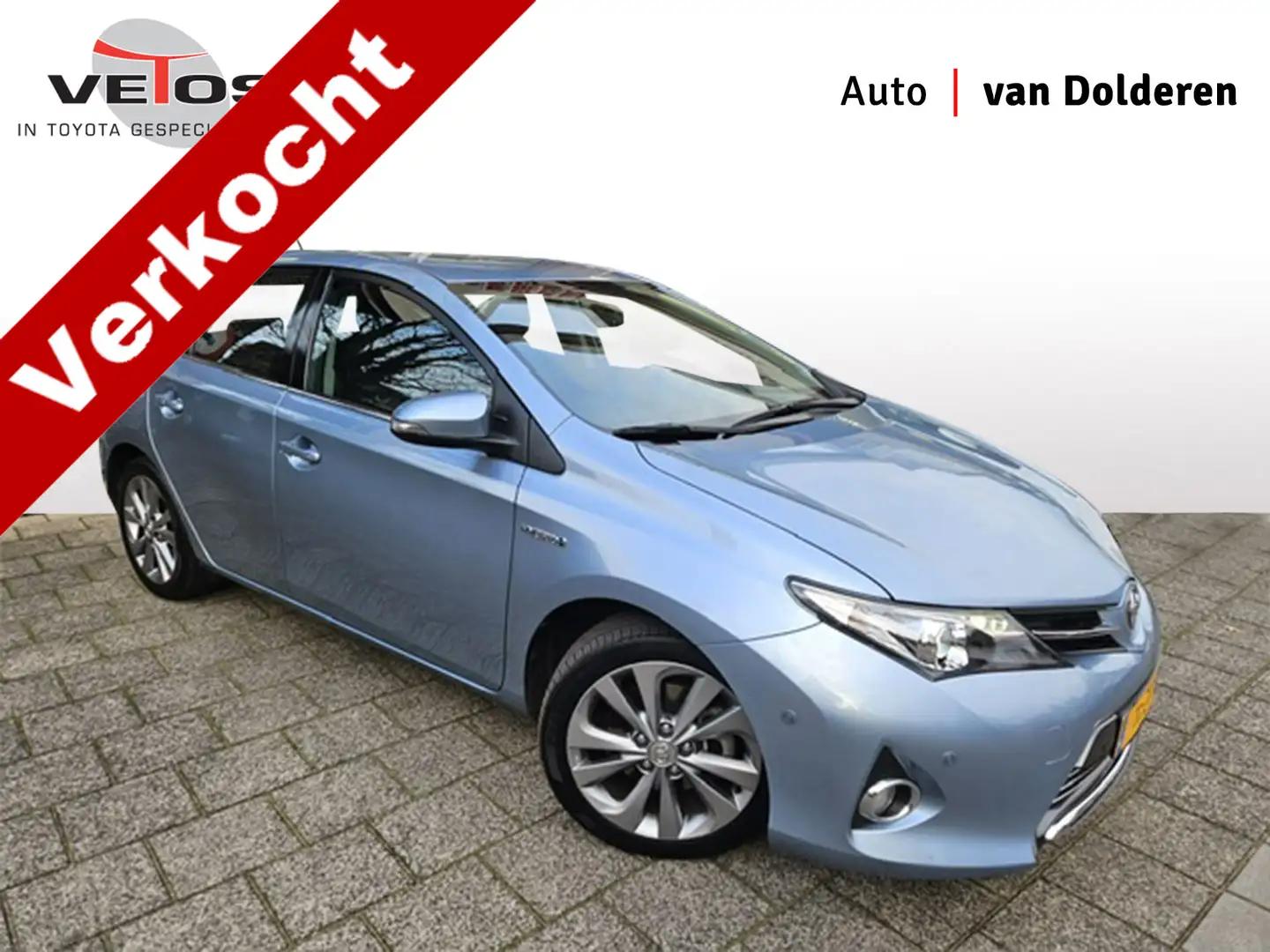 Toyota Auris 1.8 Hybrid Executive Navi/Pdc Blauw - 1
