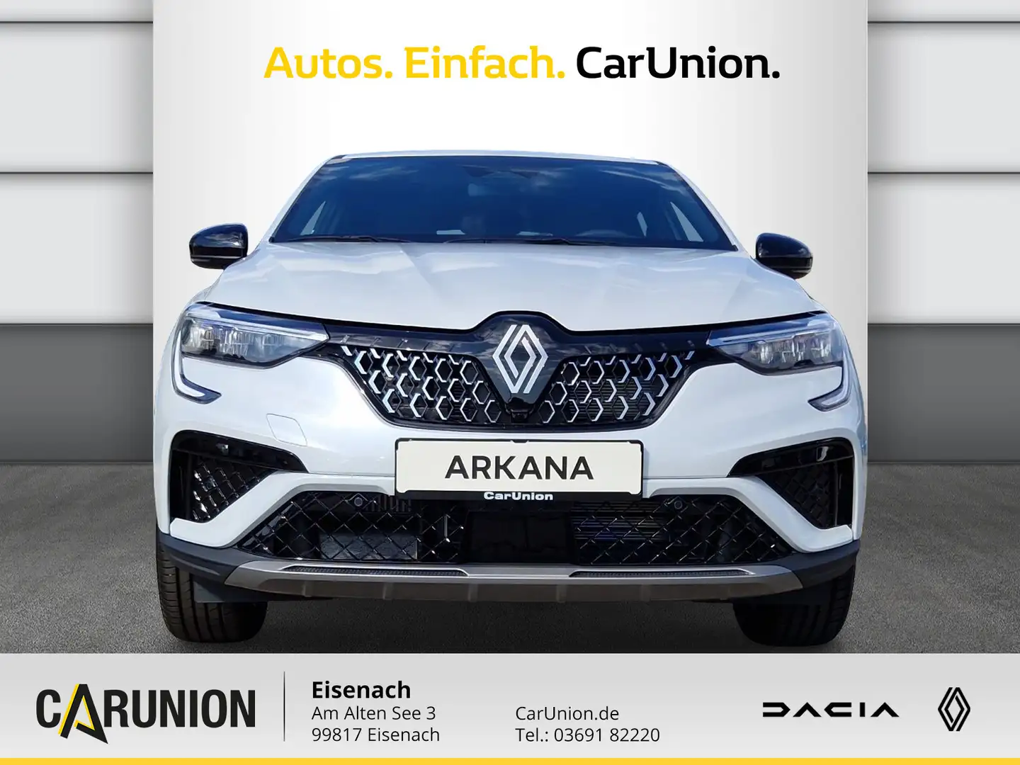 Renault Arkana TECHNO Mild Hybrid 140 EDC Weiß - 2