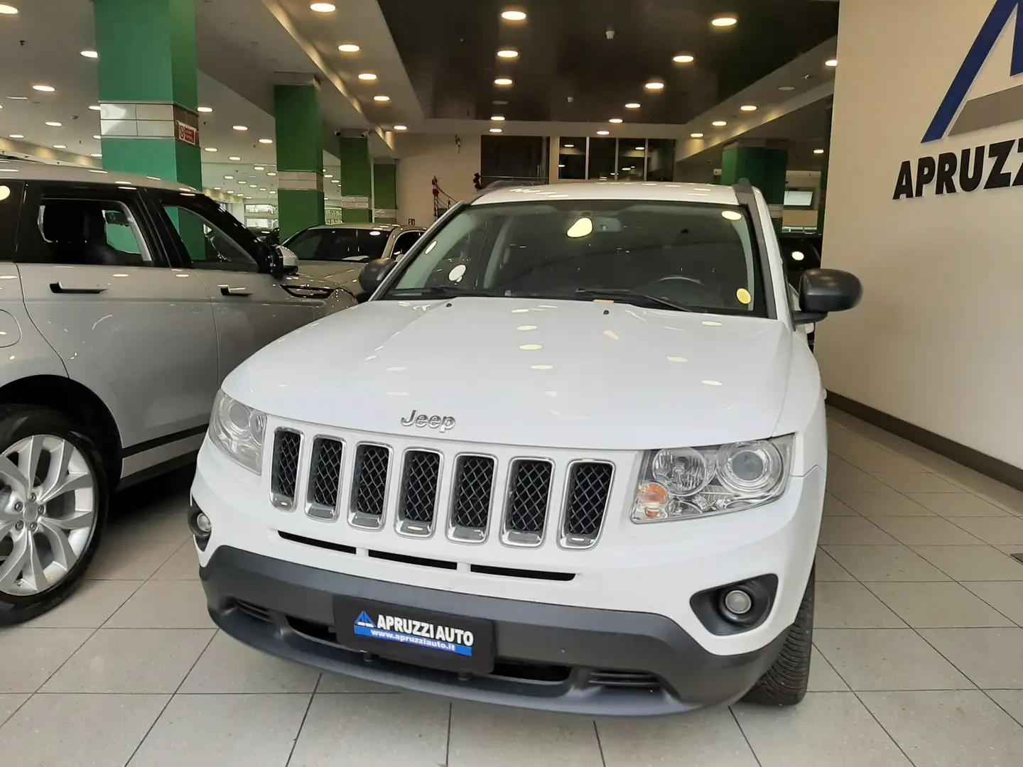 Jeep Compass Compass 2.2 crd Limited 4wd 163cv PELLE Blanc - 2