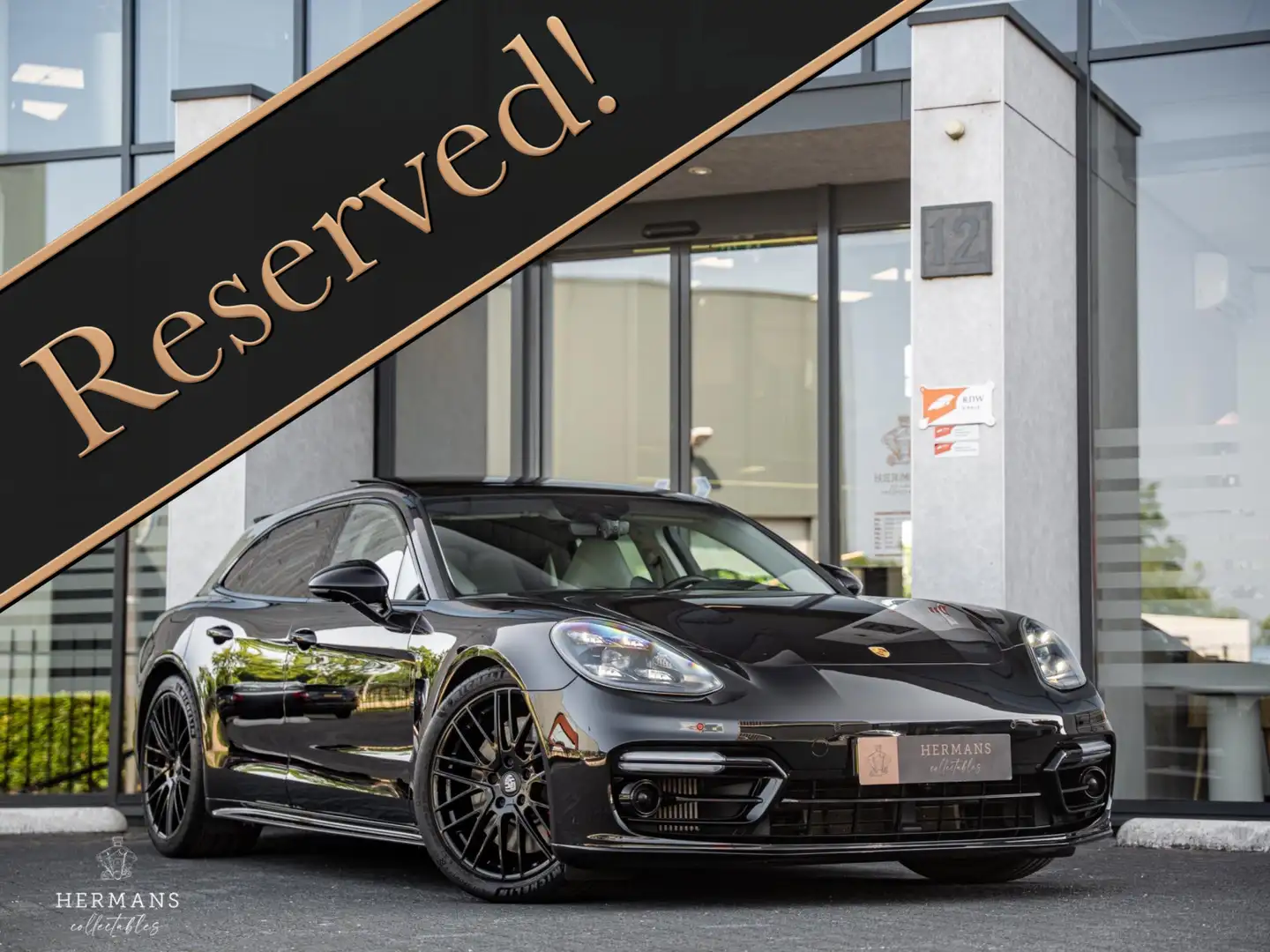 Porsche Panamera Sport Turismo 2.9 4S E-Hybrid / Pano / HUD / BOSE Zwart - 1