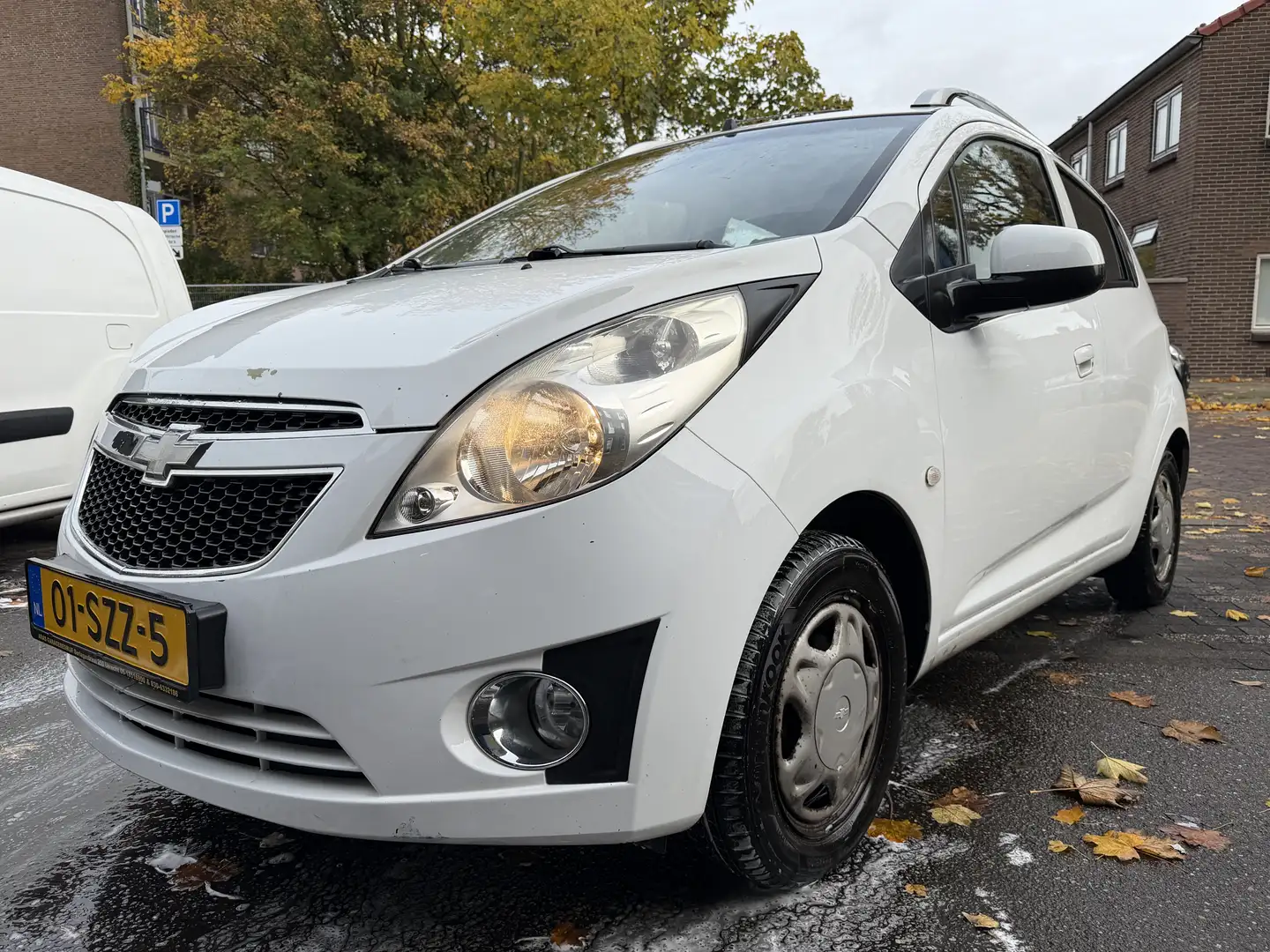 Chevrolet Spark CHEVROLET SPARK 1.0 LPG AIRCO APK NIEUW Wit - 2