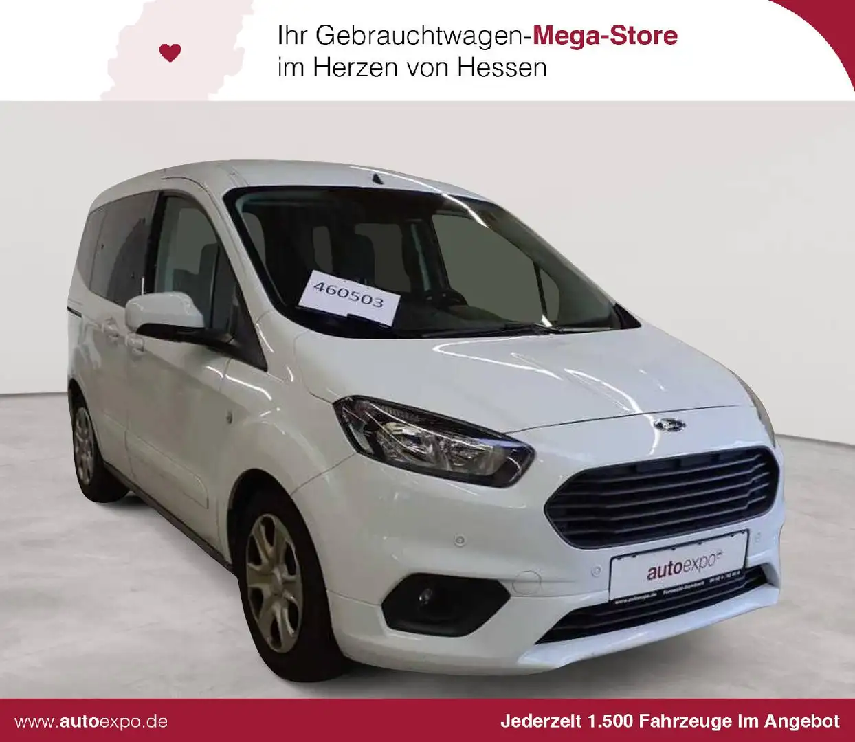 Ford Tourneo Tourneo Courier 1.5 TDCi S&S Trend Weiß - 1