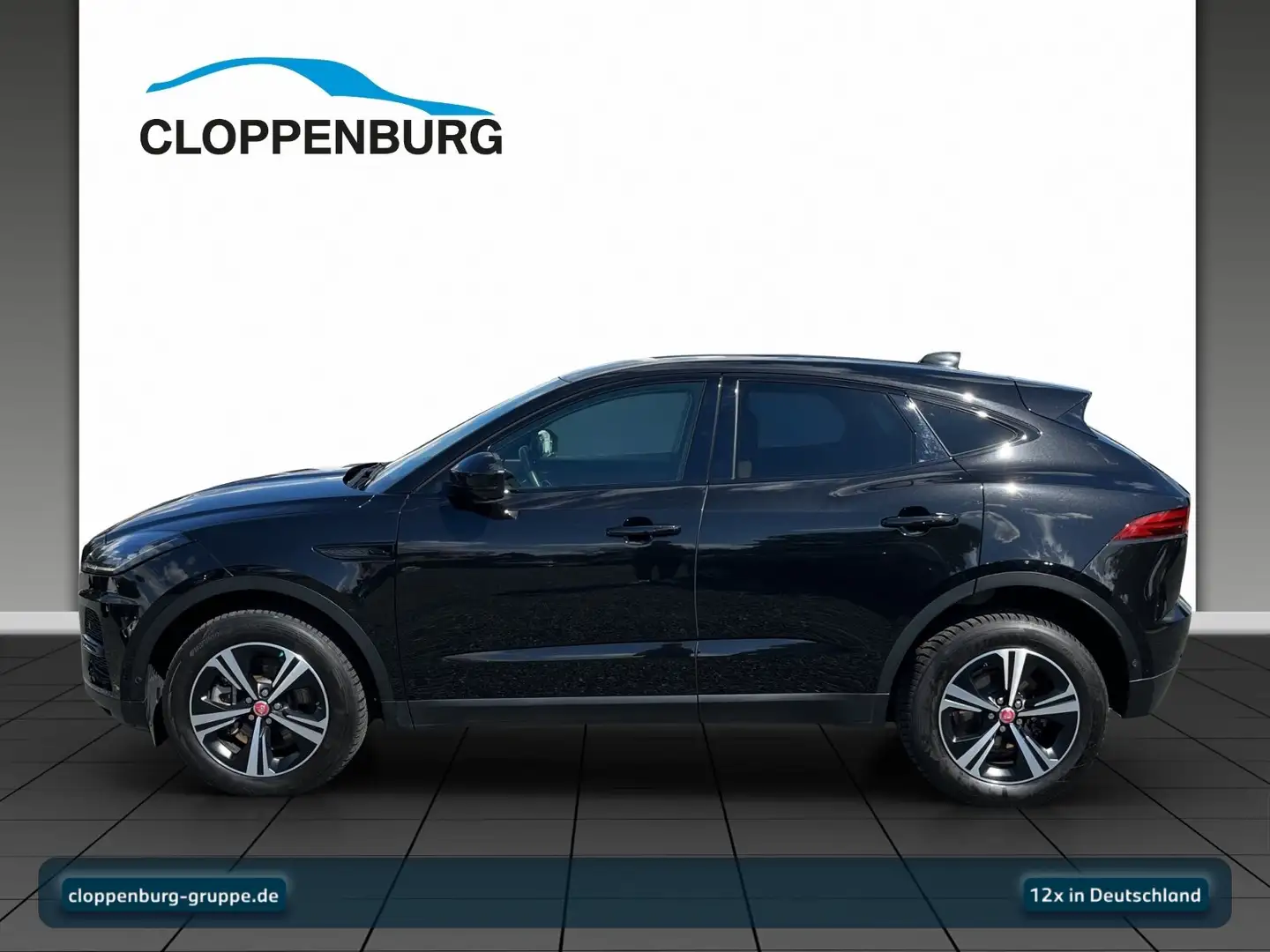 Jaguar E-Pace AWD StHz+Navi+360°+ACC+SHZ+KeyGO+HiFi+LED Schwarz - 2