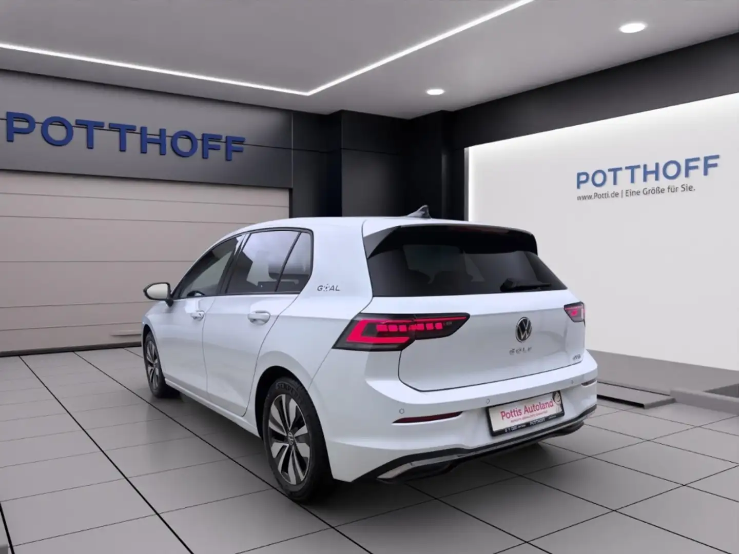 Volkswagen Golf 1.5 eTSI DSG GOAL NAVI AHK KAMERA PDC Weiß - 2