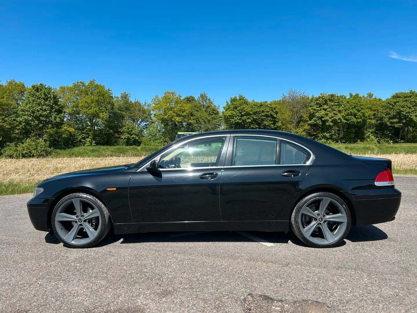 BMW 735 Li V8 Leder Xenon Massage 21 Zoll DAB PDC Schwarz - 2