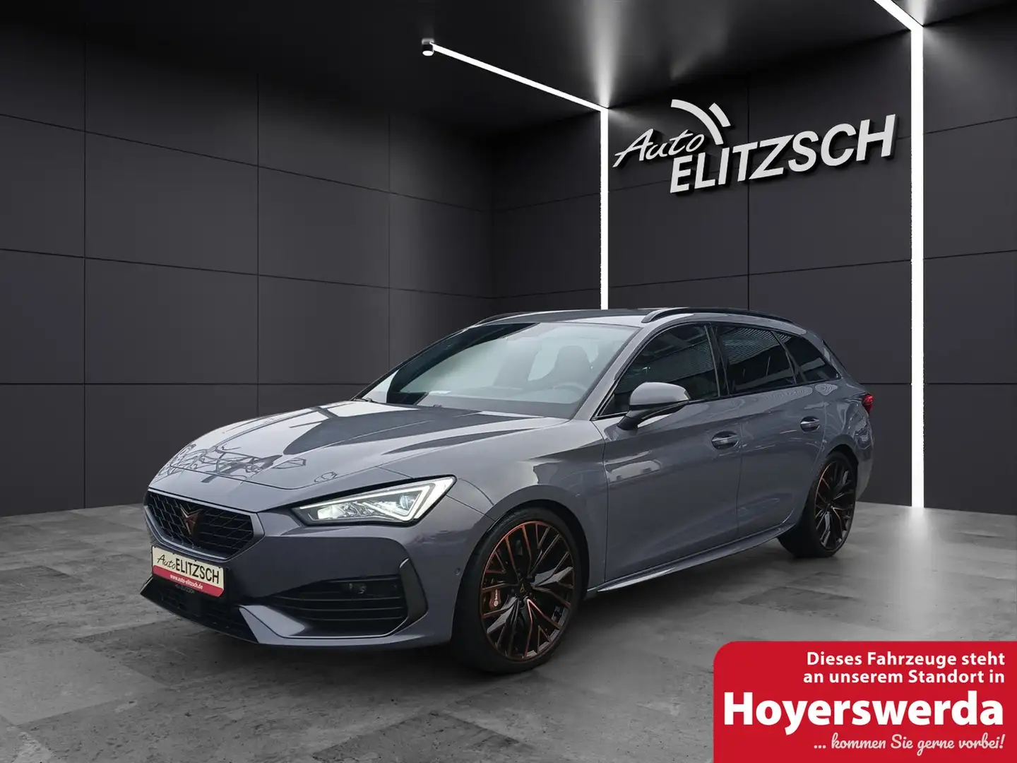 CUPRA Leon ST VZ CUP DSG 4Drive LED Brembo AHK Navi Leder ... Gris - 1