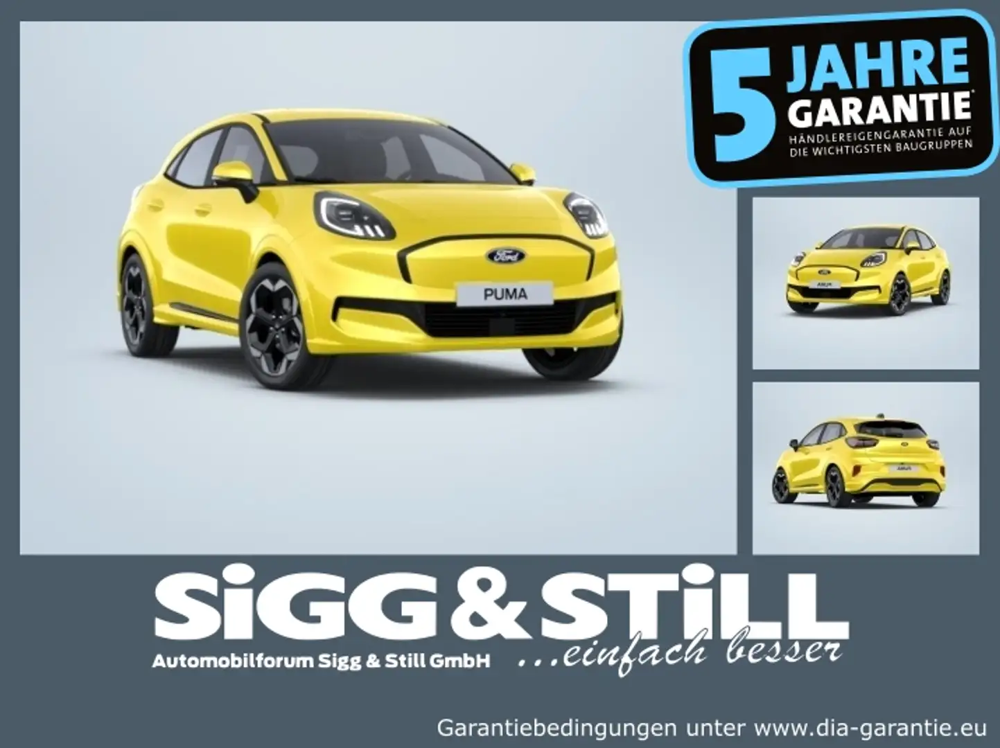 Ford Puma Gen-E Premium **NEUES MODELL** iACC*B&O*360° Galben - 1