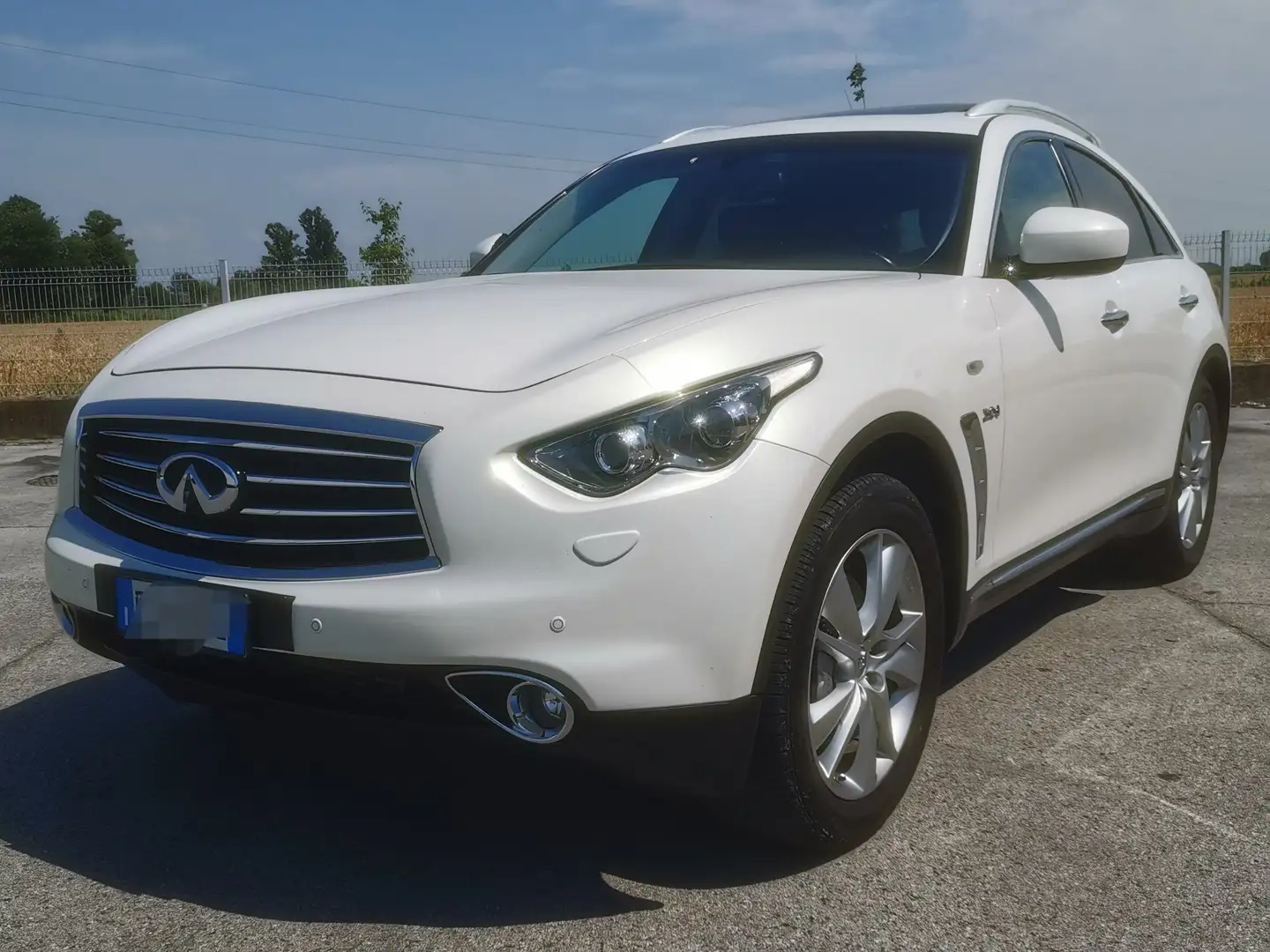 Infiniti QX70 GT Premium Alb - 1