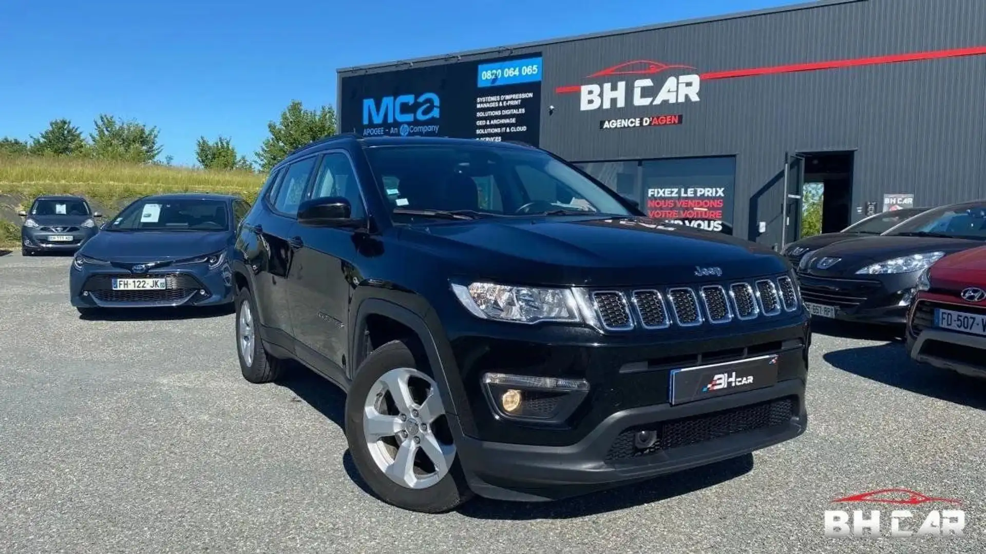 Jeep Compass 1.6 MULTIJET 120 LONGITUDE BUSINESS 2WD Zwart - 2