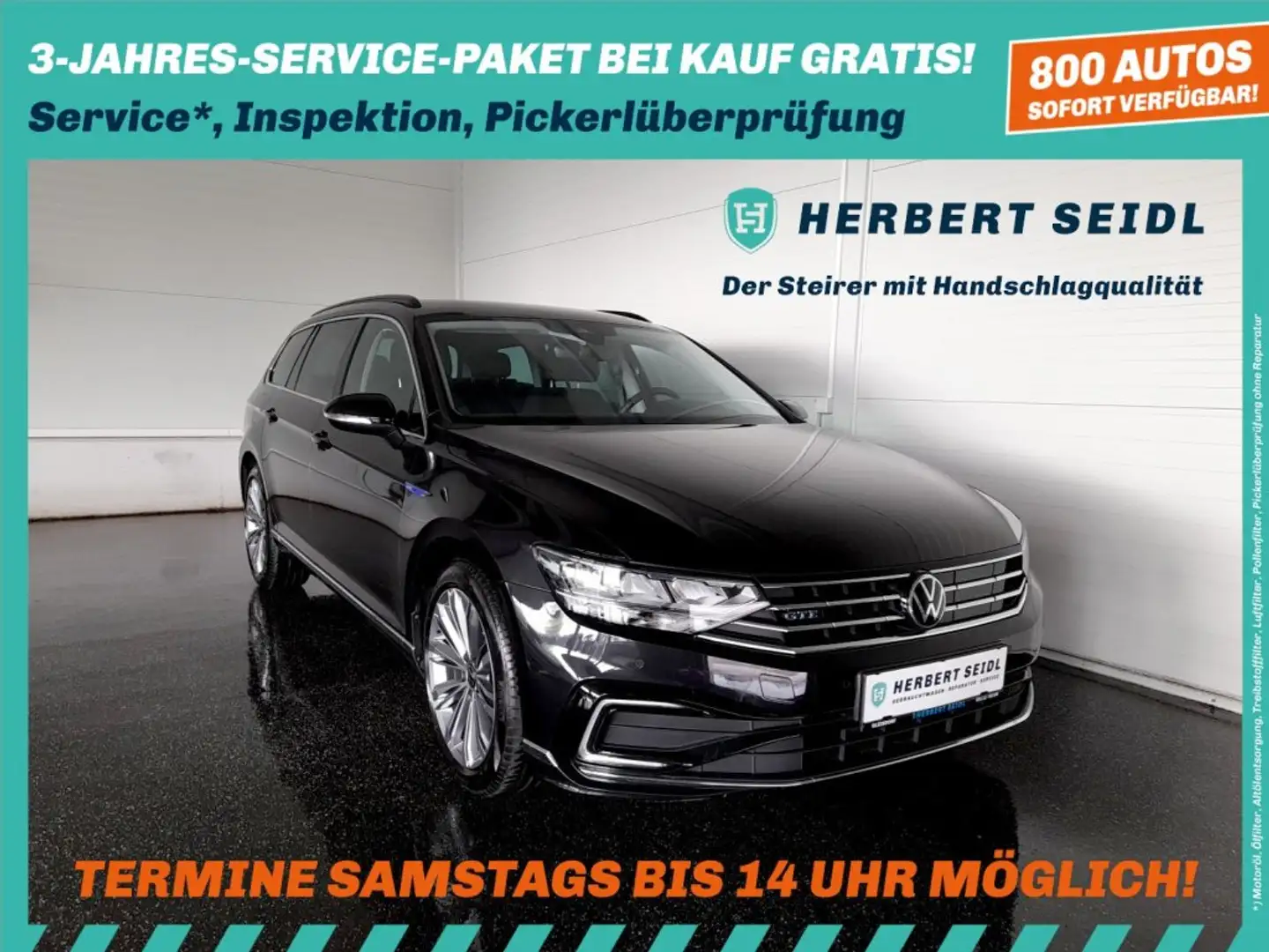 Volkswagen Passat Variant GTE PHEV DSG *18 ZOLL / VIRTUELL / LED / NAVI / ACC / KAMERA / SPORT MASSAGESITZ / TRAVEL ASSIST* Schwarz - 1
