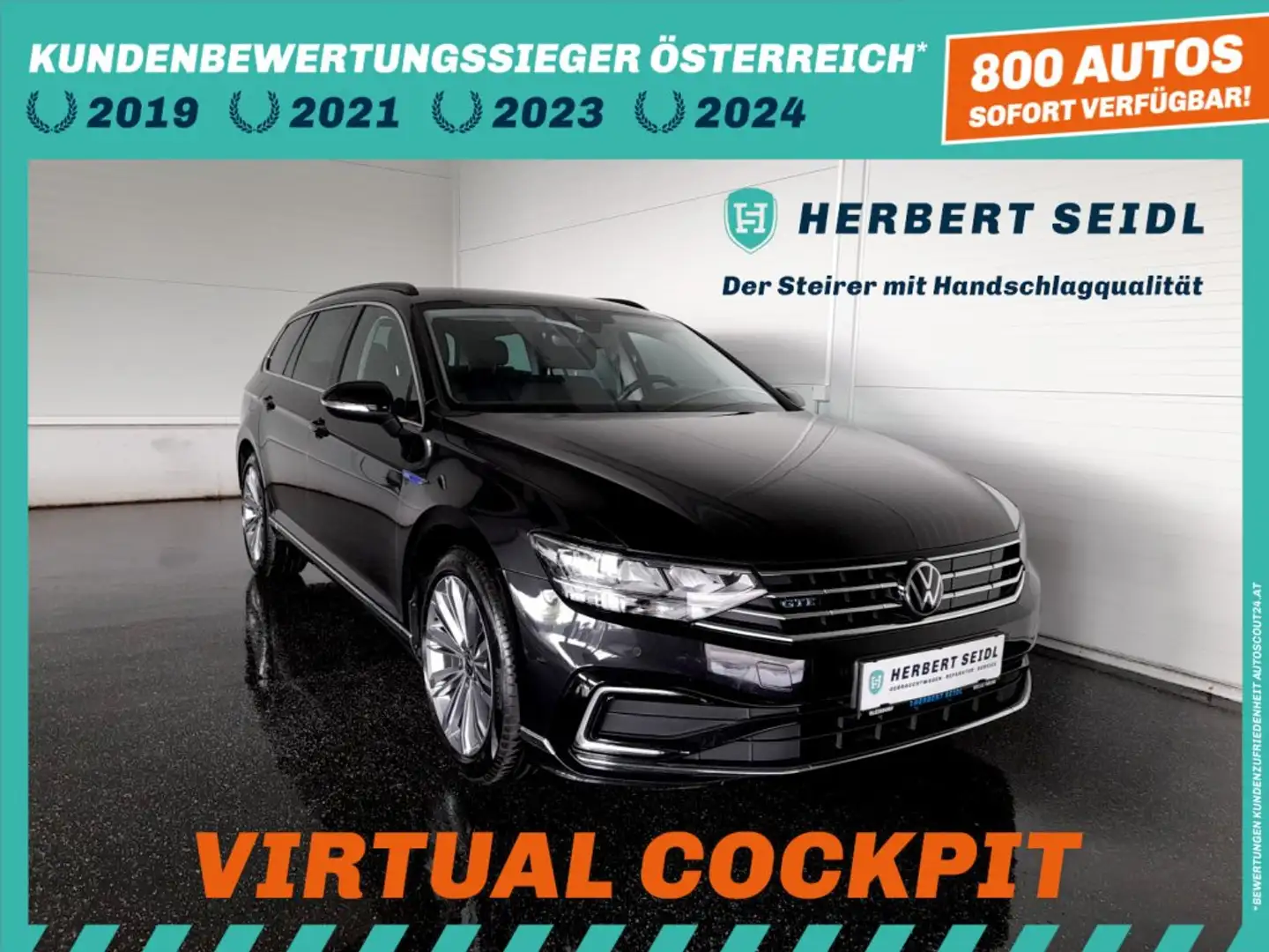 Volkswagen Passat Variant GTE PHEV DSG *18 ZOLL / VIRTUELL / LED / NAVI / ACC / KAMERA / SPORT MASSAGESITZ / TRAVEL ASSIST* Schwarz - 1