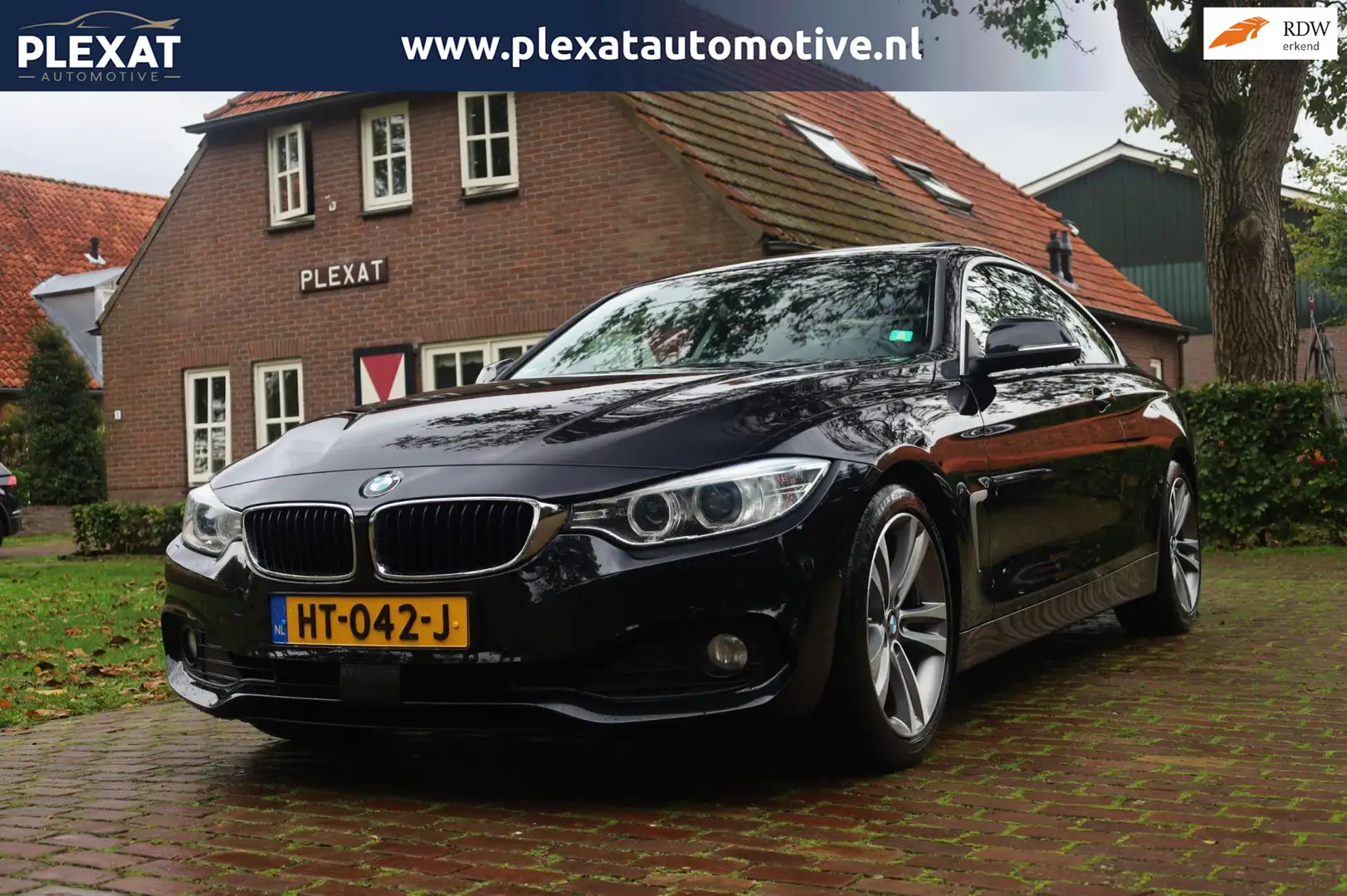 BMW 428 4-serie Coupé 428i High Executive Aut. | Schuifdak Zwart - 1
