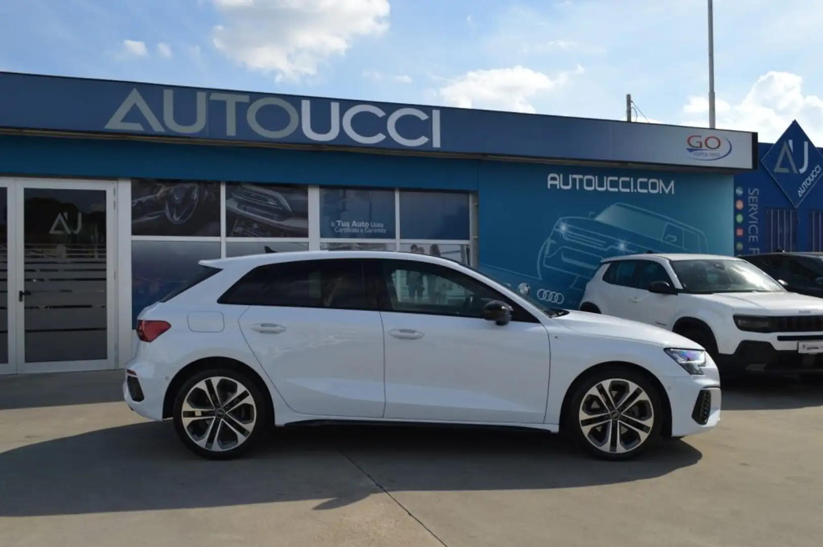 Audi A3 SPB 40 TDI quattro S tronic S line edition Carplay Weiß - 2