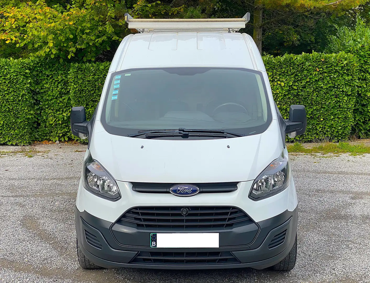 Ford Transit Custom 2.2 TDCi L1 H2 1ier Main Gallerie Echelle CT OK ! Blanc - 2