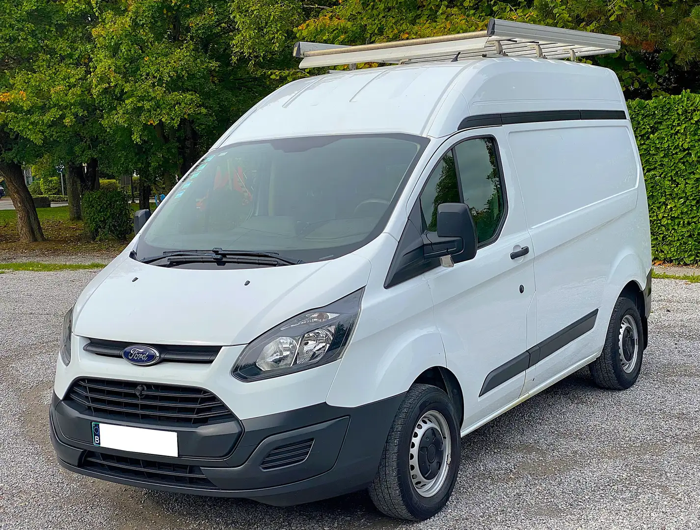 Ford Transit Custom 2.2 TDCi L1 H2 1ier Main Gallerie Echelle CT OK ! Blanc - 1