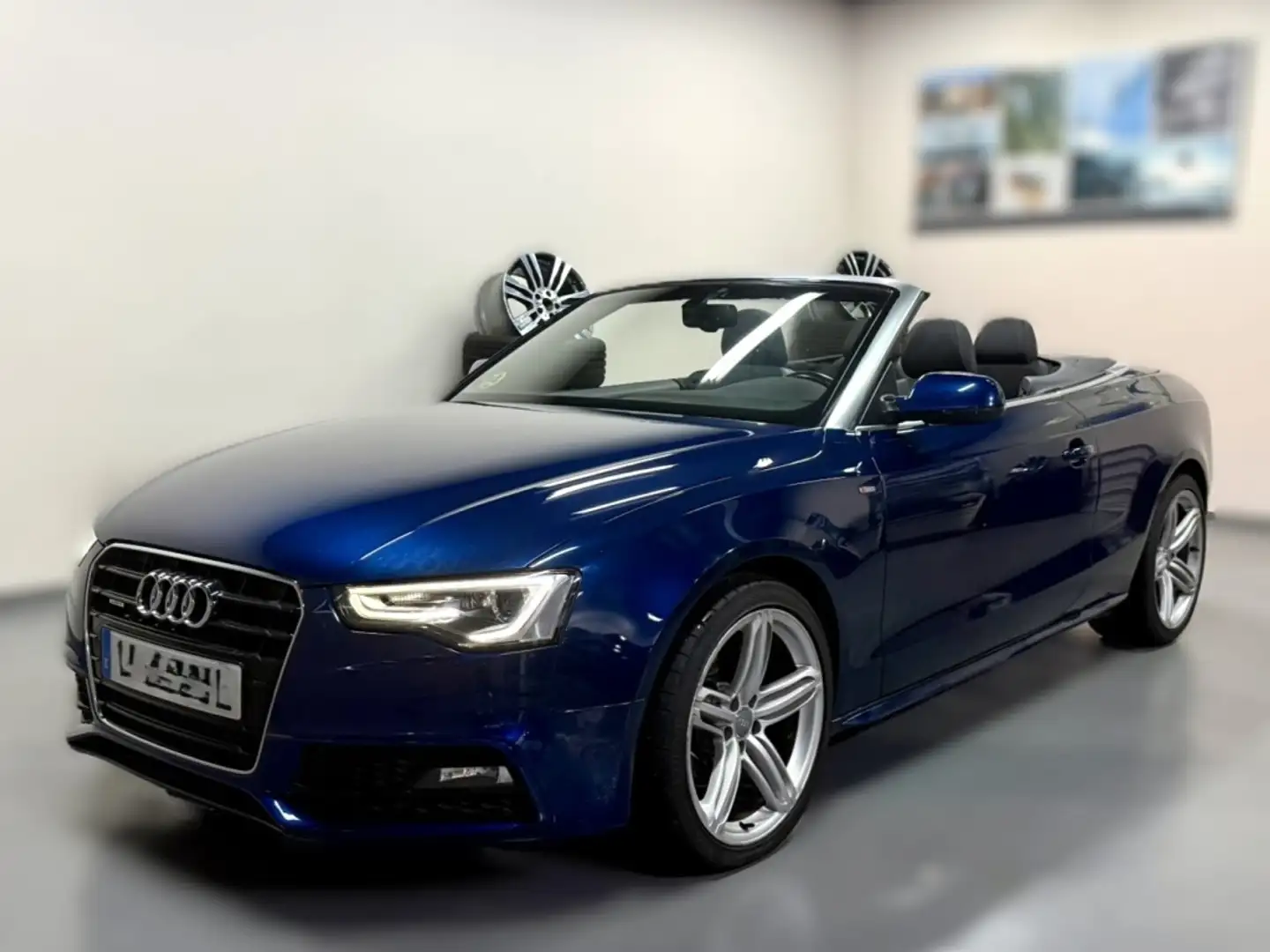 Audi A5 Cabrio 3.0TDI S line ed. Q. S-T 245 Azul - 1