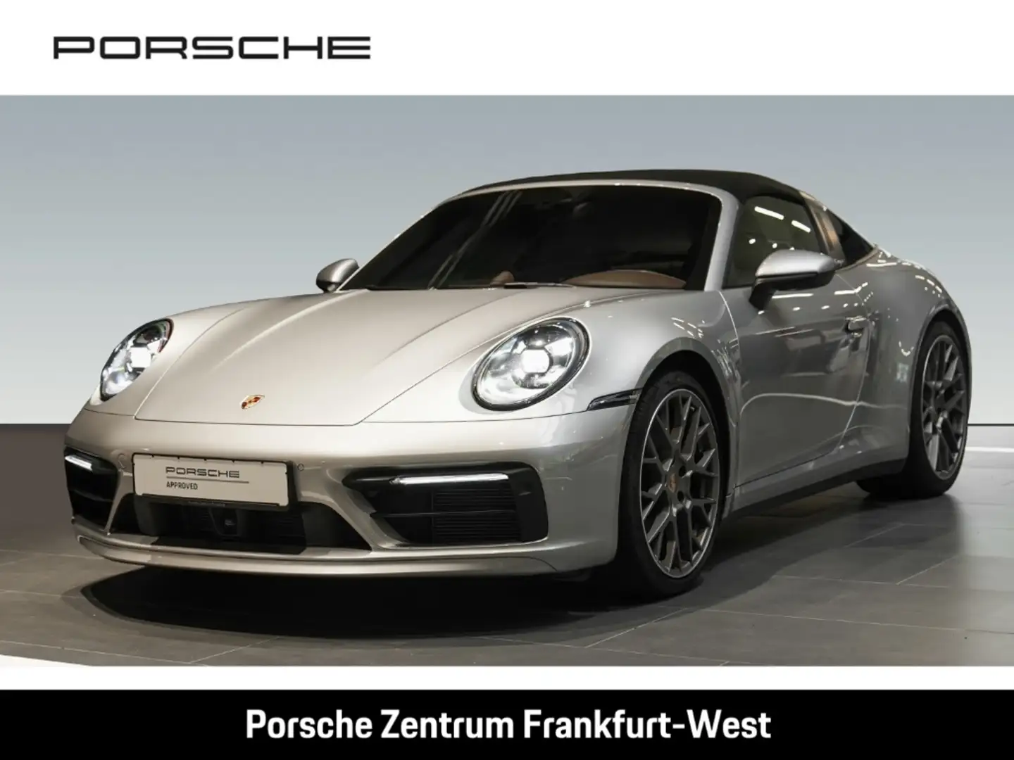 Porsche 992 911 Targa 4S Clubleder Liftsystem-VA BOSE Silber - 1