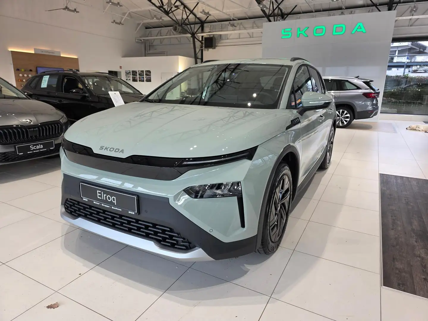 Skoda Elroq 50 #Clever #Navi Grün - 2