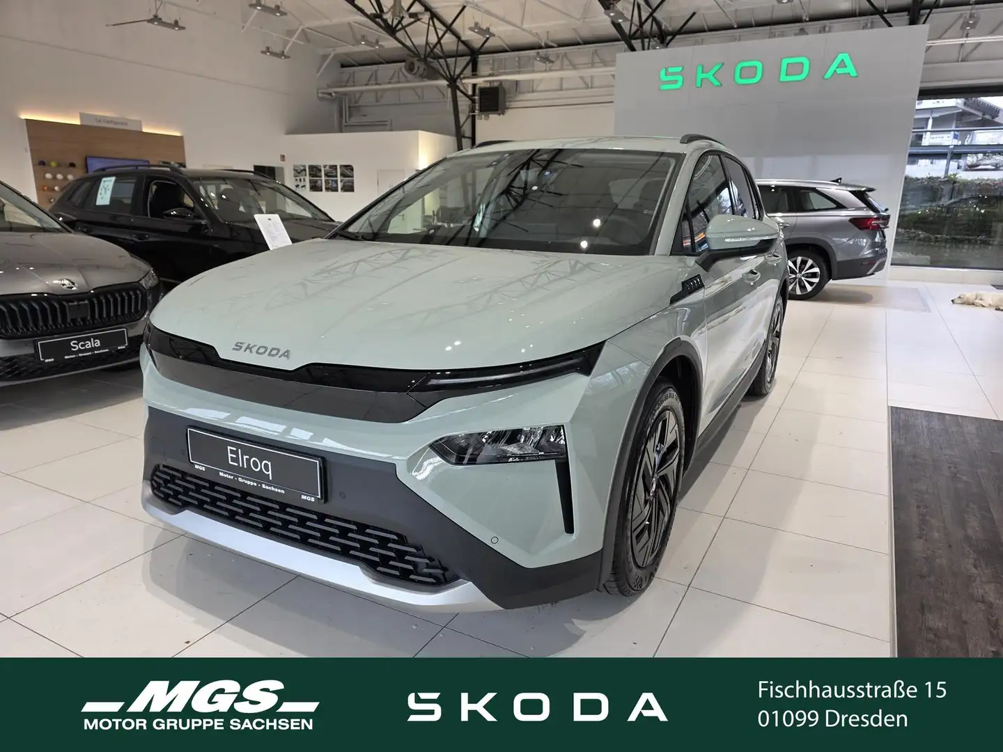 Skoda Elroq 50 #Clever #Navi Grün - 1