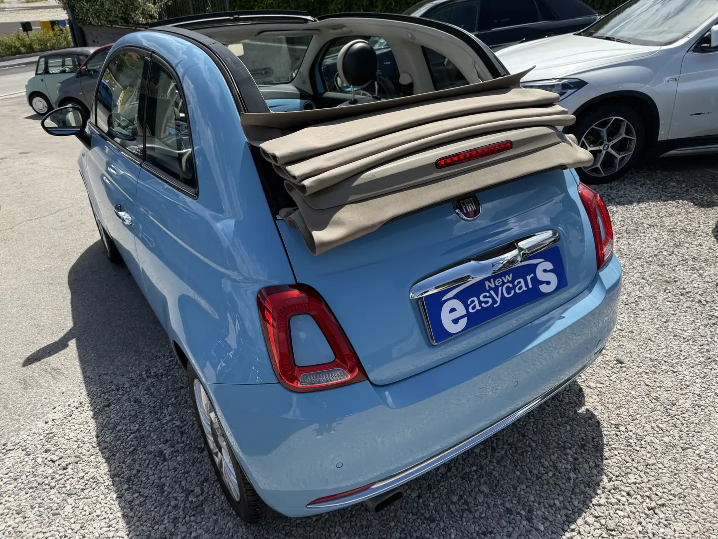 Fiat 500C 500 1.2 Lounge 69cv Azul - 1