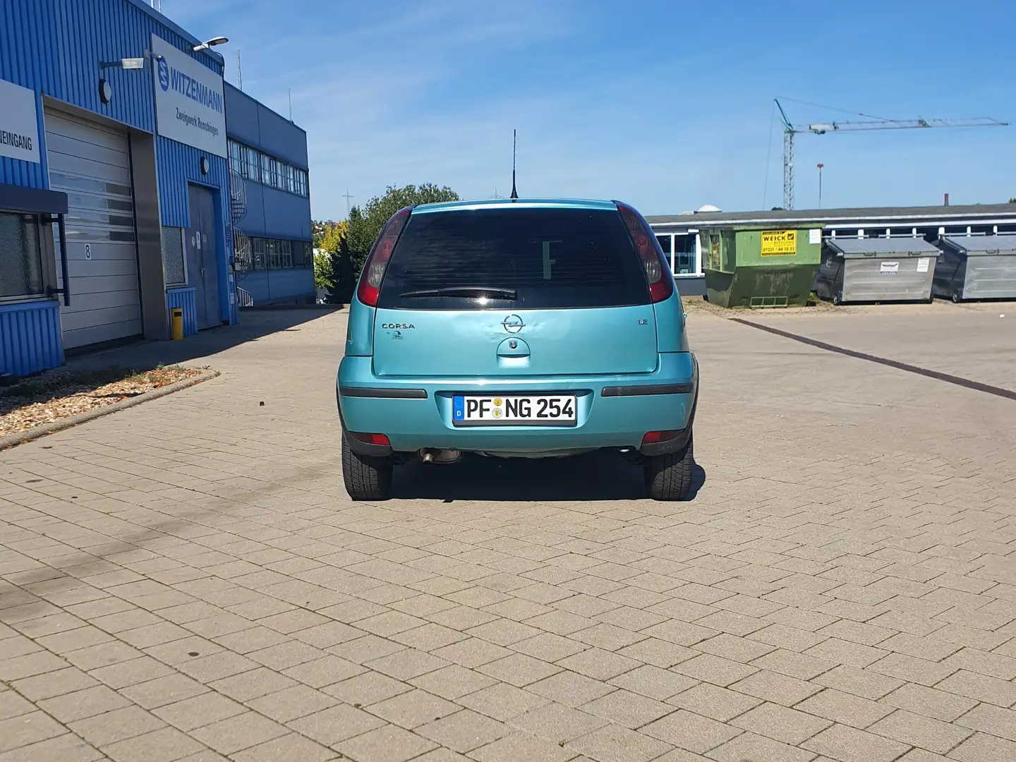 Opel Corsa 1.2 16V Elegance Blau - 2