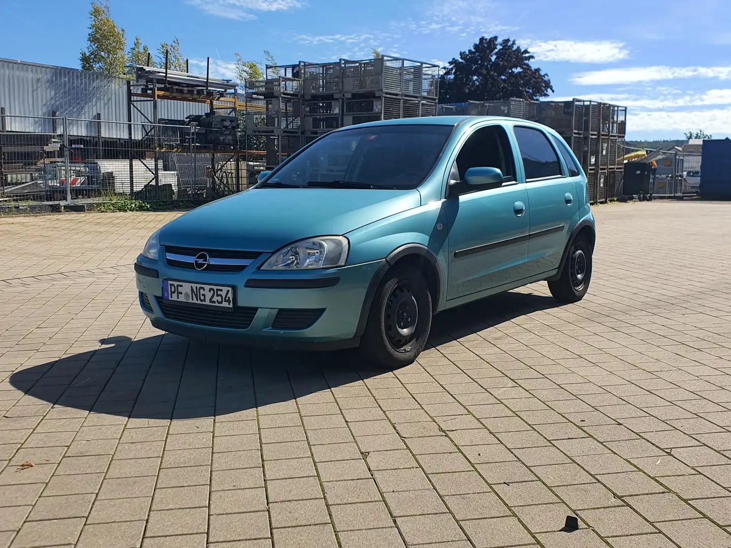 Opel Corsa 1.2 16V Elegance Blau - 1