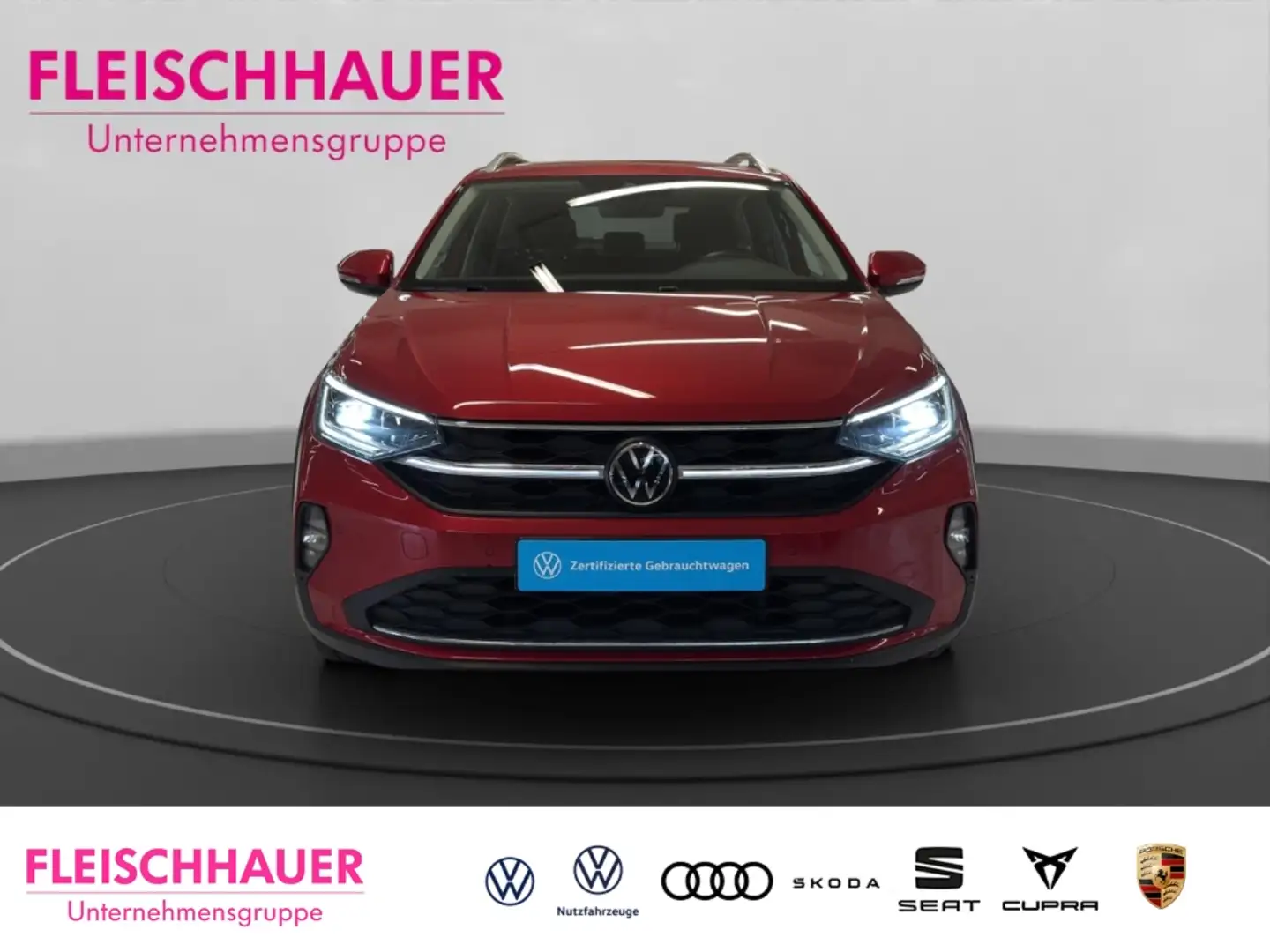 Volkswagen Taigo Style 1.0 TSI DSG+Matrix+ACC+Kamera+App-connect Rojo - 2