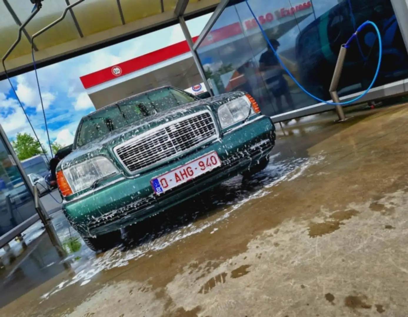 Mercedes-Benz S 500 SEL Groen - 2