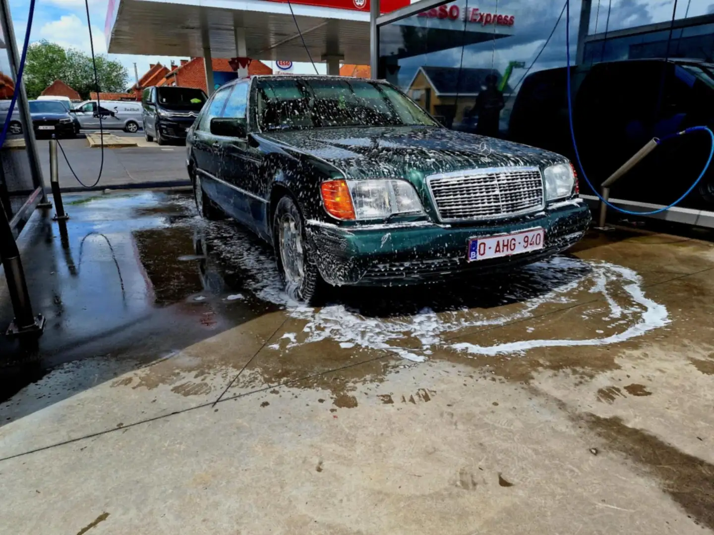 Mercedes-Benz S 500 SEL Groen - 1