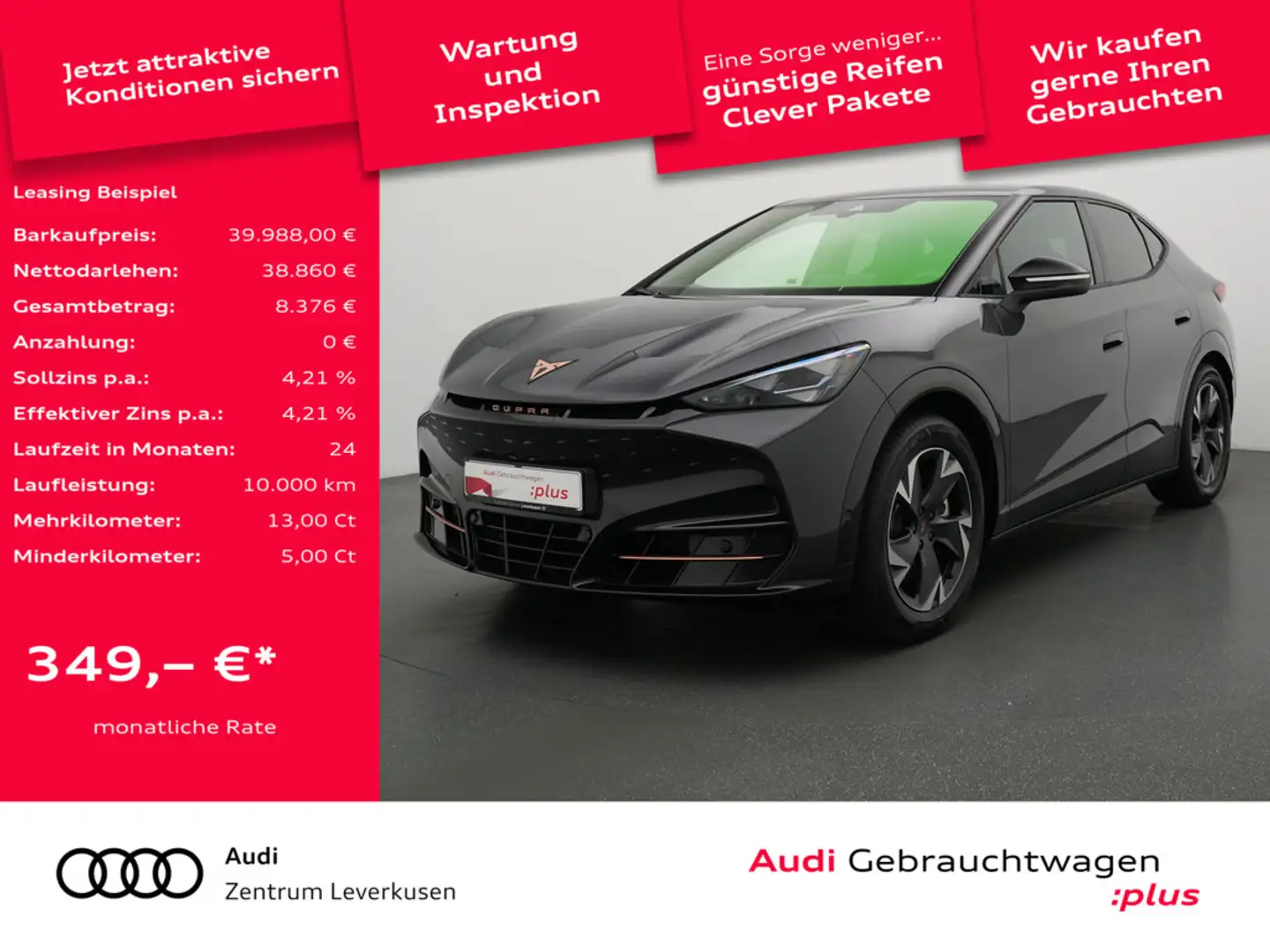 CUPRA Tavascan Endurance NAVI LEDER VIRT ACC CARPLA Grau - 1