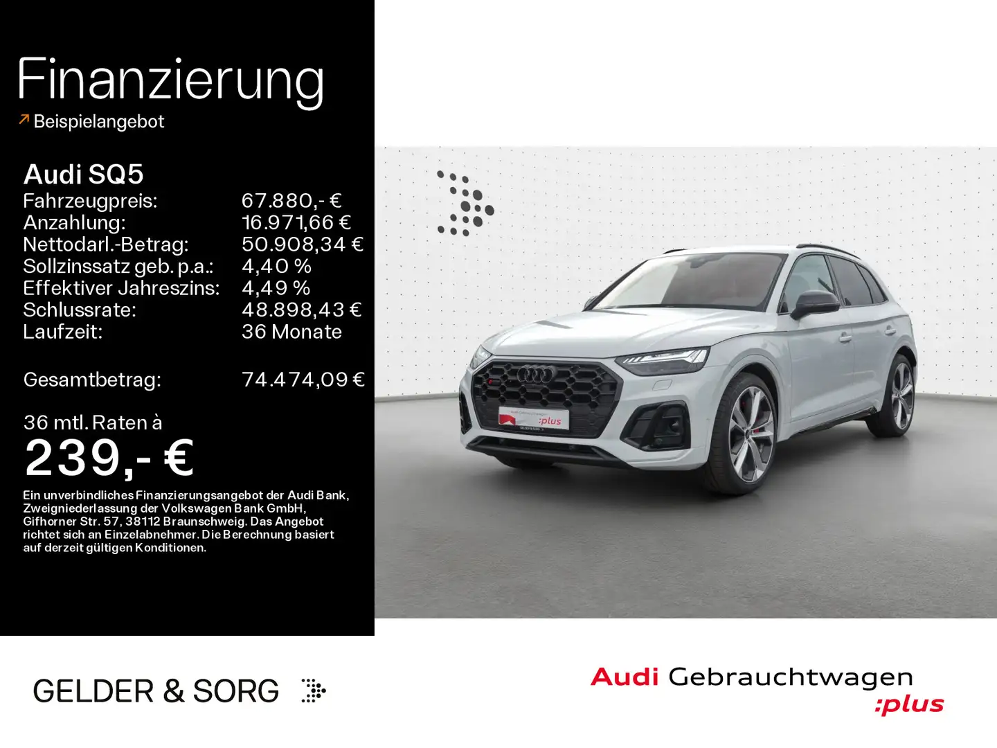 Audi SQ5 TDI AHK*Stand*Matrix*HuD*Air*Matrix*Virtual Blanc - 1
