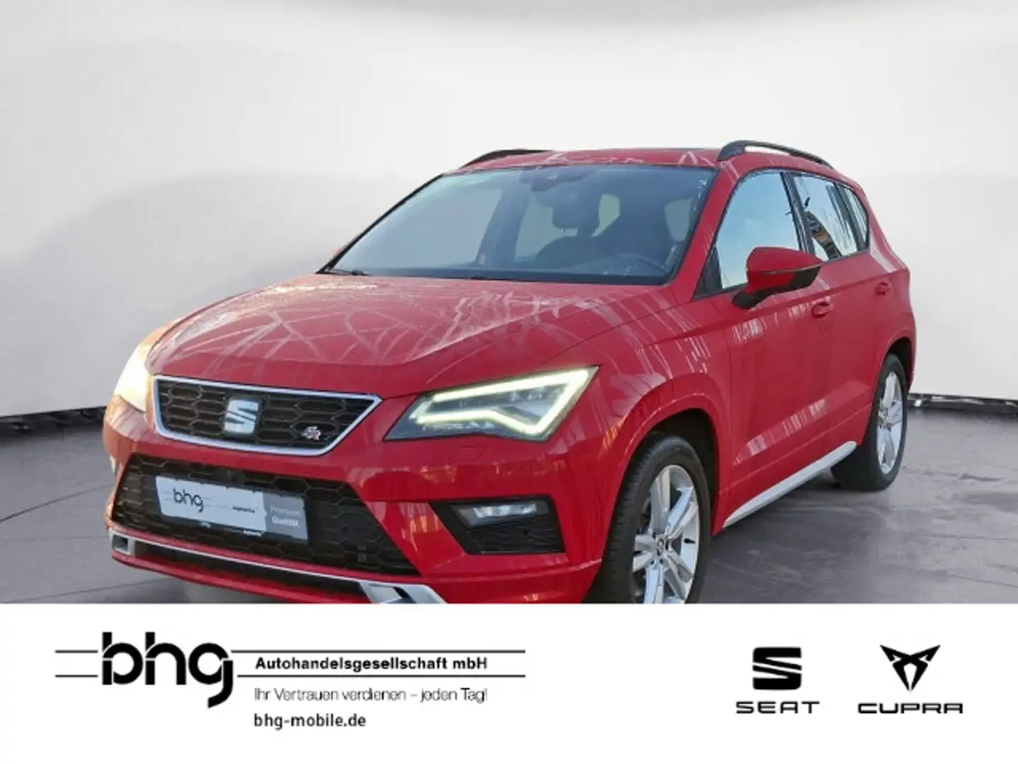 SEAT Ateca 2.0 TDI DSG 4Drive FR Navi AHK Pano ACC Rouge - 1