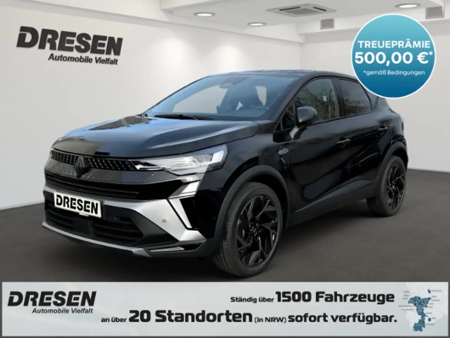 Renault Captur Esprit Alpine Mild Hybrid 140 EDC *Schiebedach*SHZ Schwarz - 1