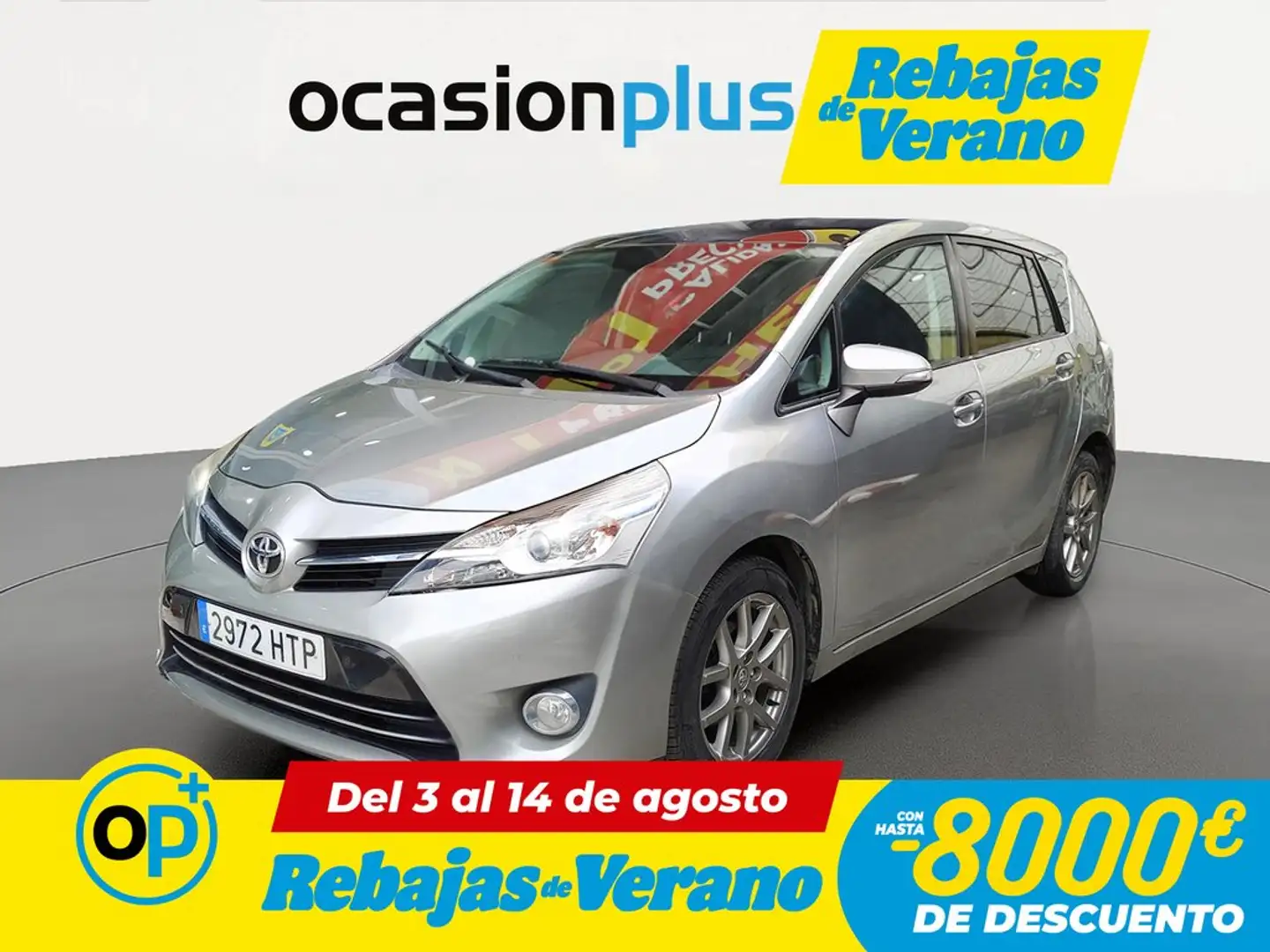 Toyota Verso 120D Advance 5pl. Gris - 1