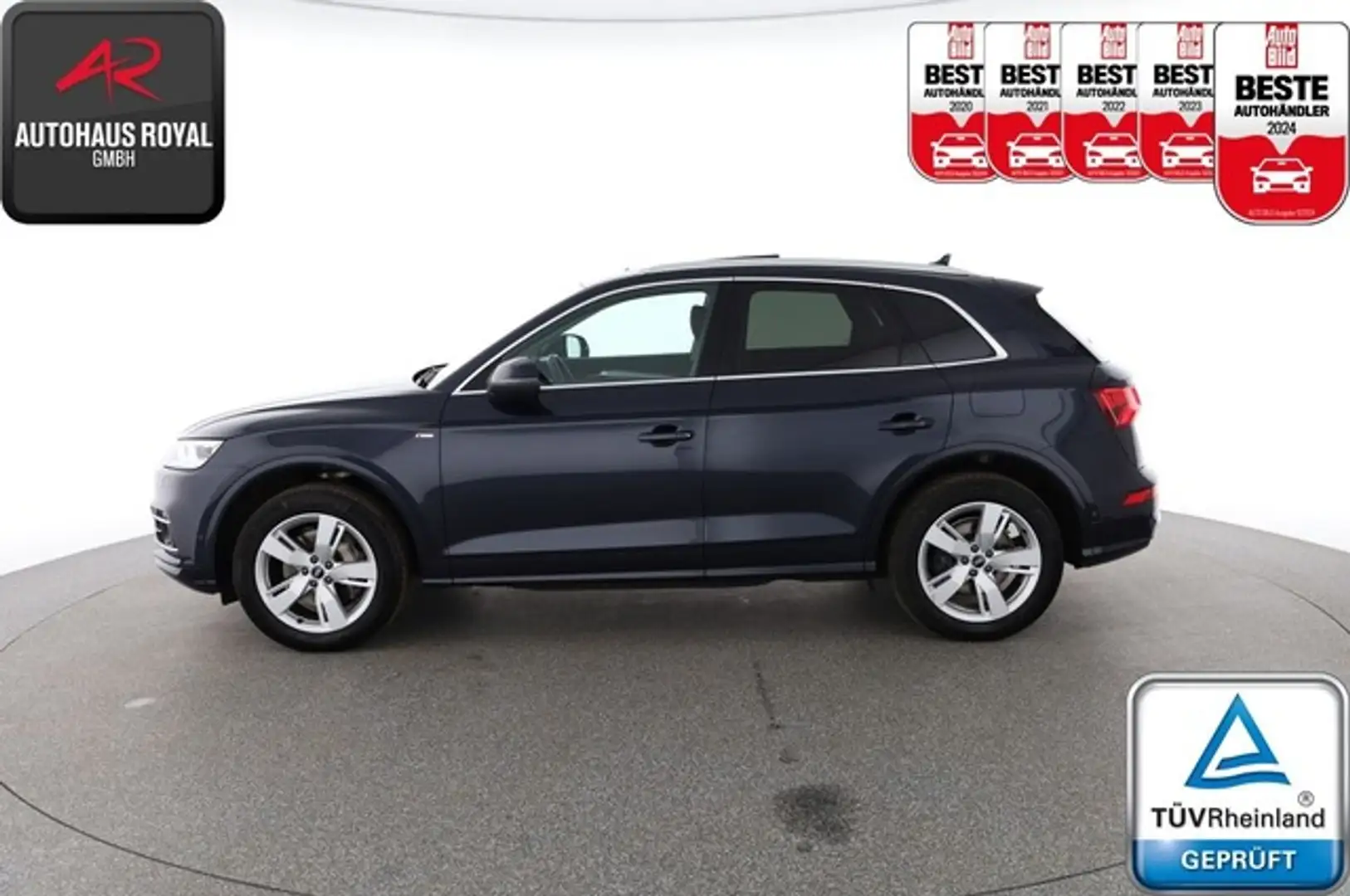 Audi Q5 50 TFSI e qu S LINE HEAD-UP,MATRIX,SCHECKHEFT Bleu - 2